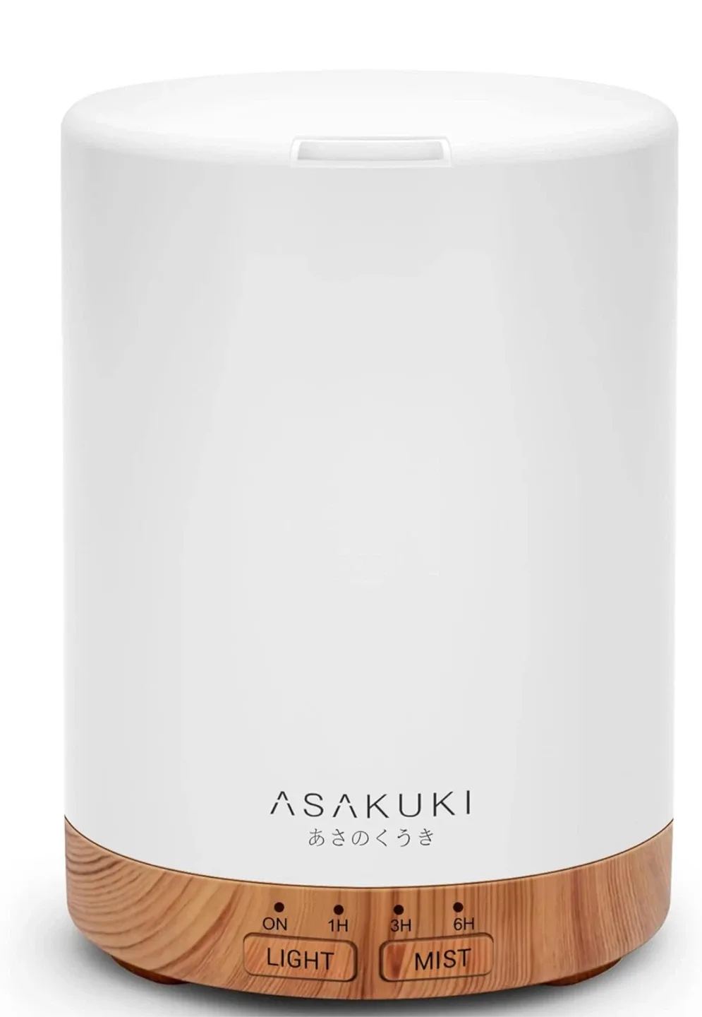 ASAKUKI Essential Oil Diffuser + 4 Essential Oils image indicator(6)