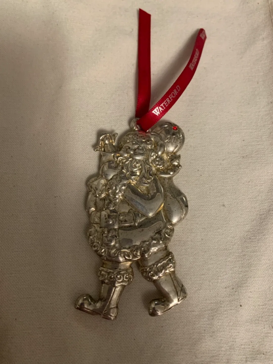 Waterford Santa Christmas Ornament #Cleanout