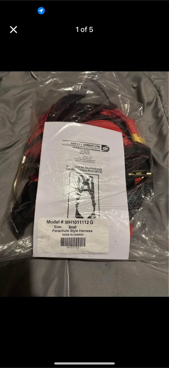 Safety Direct Parachute Style Harness - Small