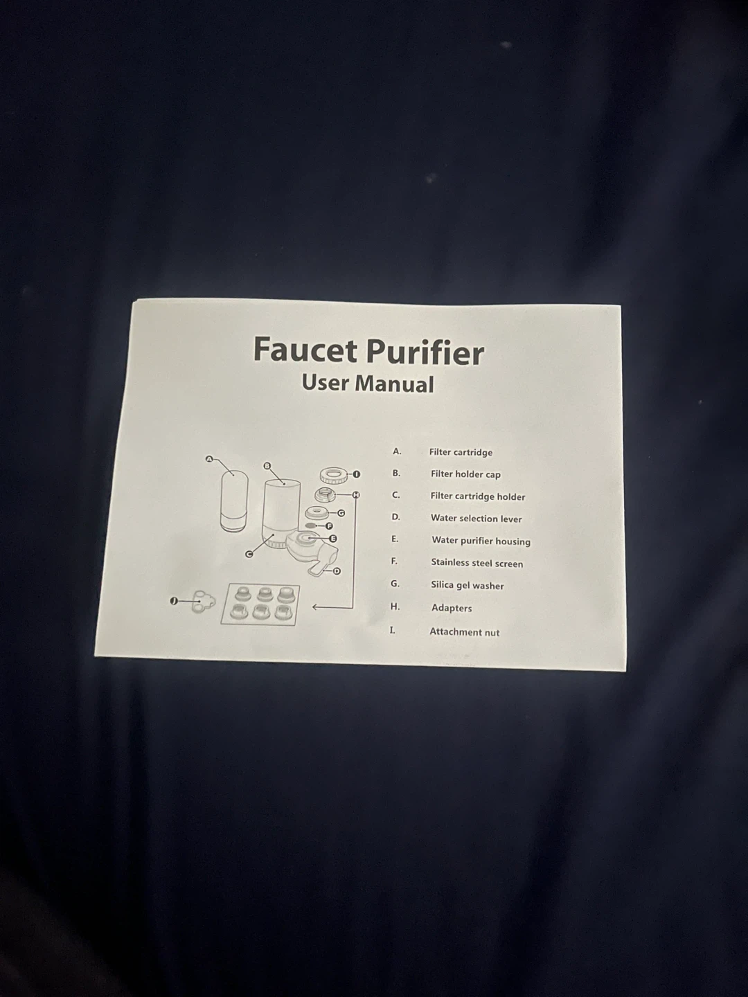 Feetlu Faucet Purifier - Brand New #Cleanout