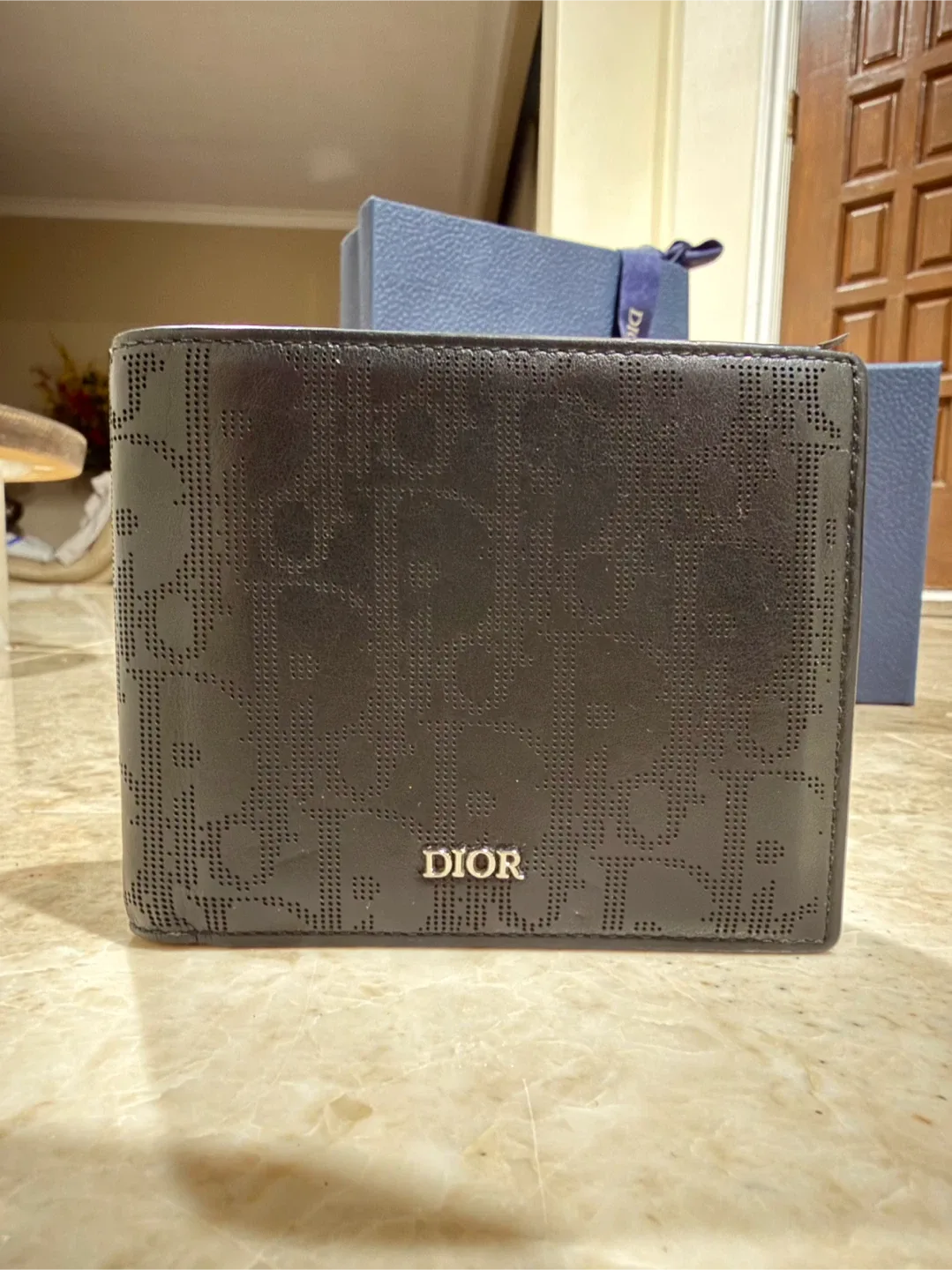 Dior Galaxy Leather Men's Wallet - Black (NEGOTIABLE) image indicator(6)