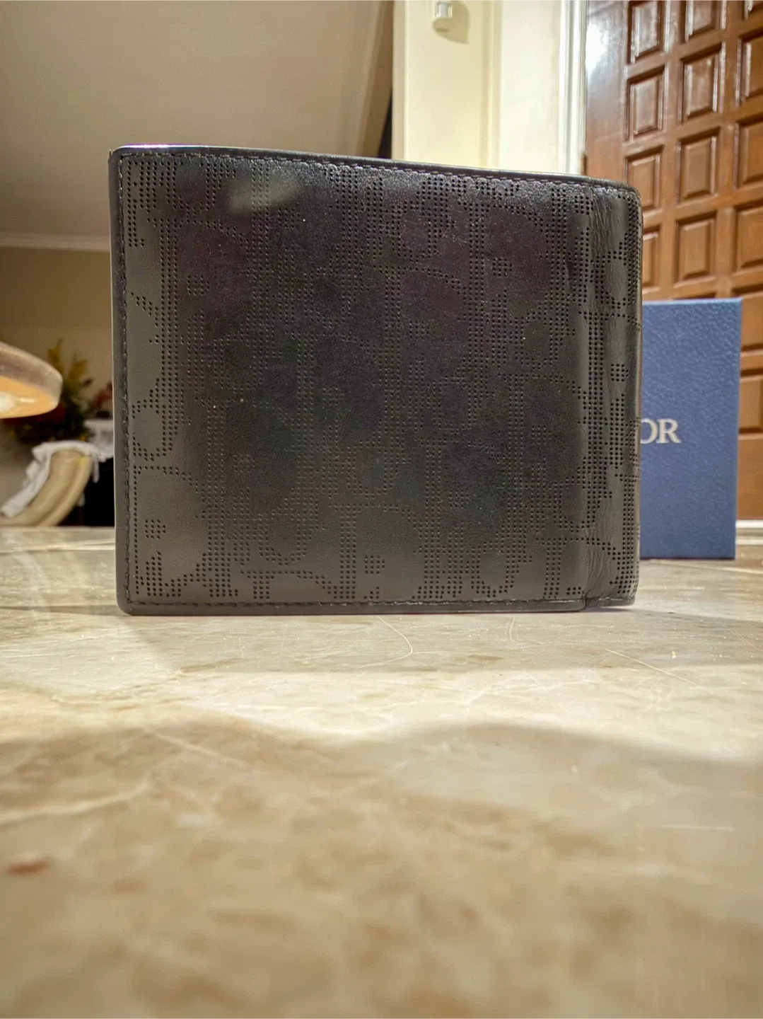 Dior Galaxy Leather Men's Wallet - Black (NEGOTIABLE) image indicator(4)