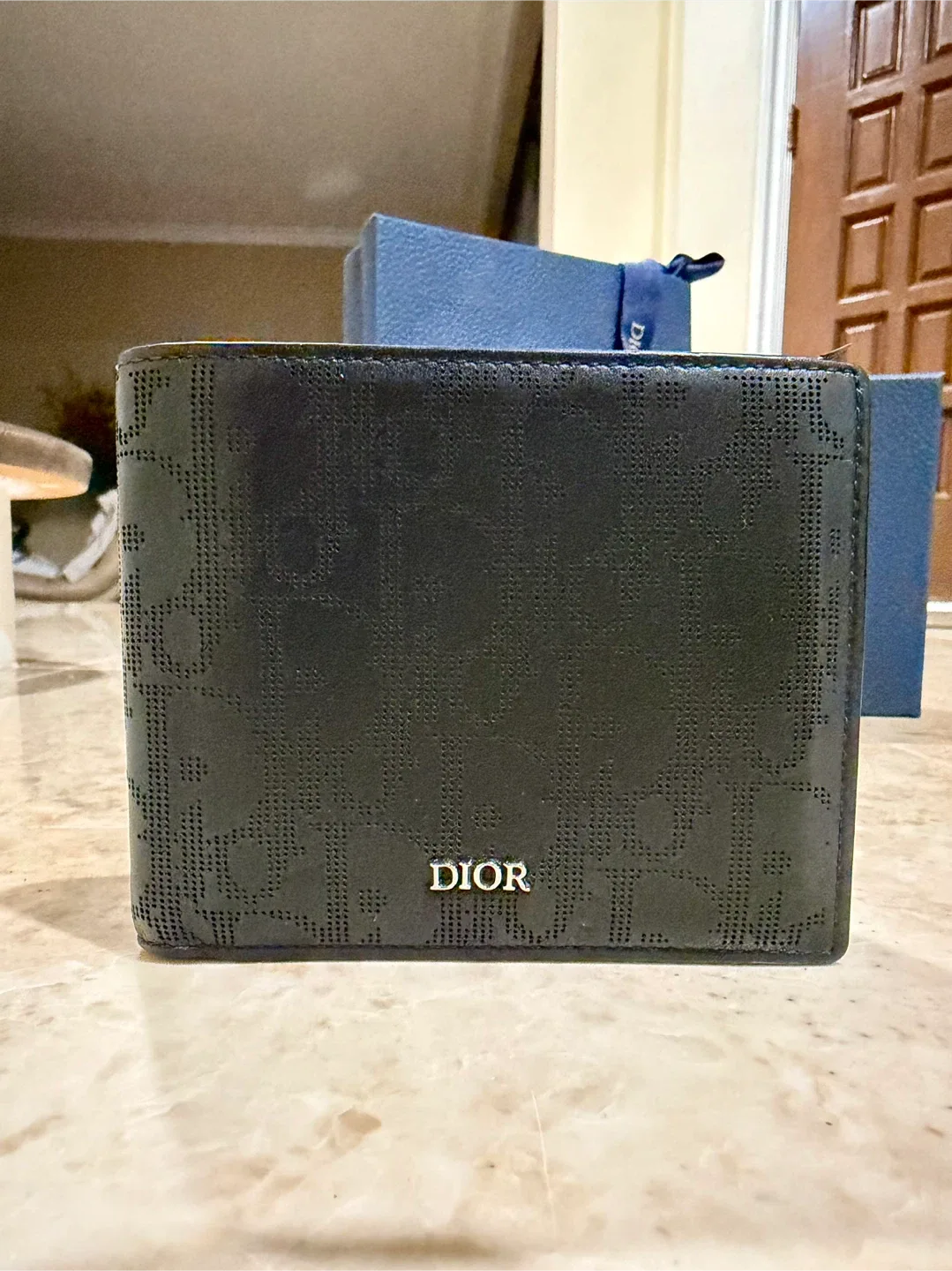 Dior Galaxy Leather Men's Wallet - Black (NEGOTIABLE) image indicator(7)