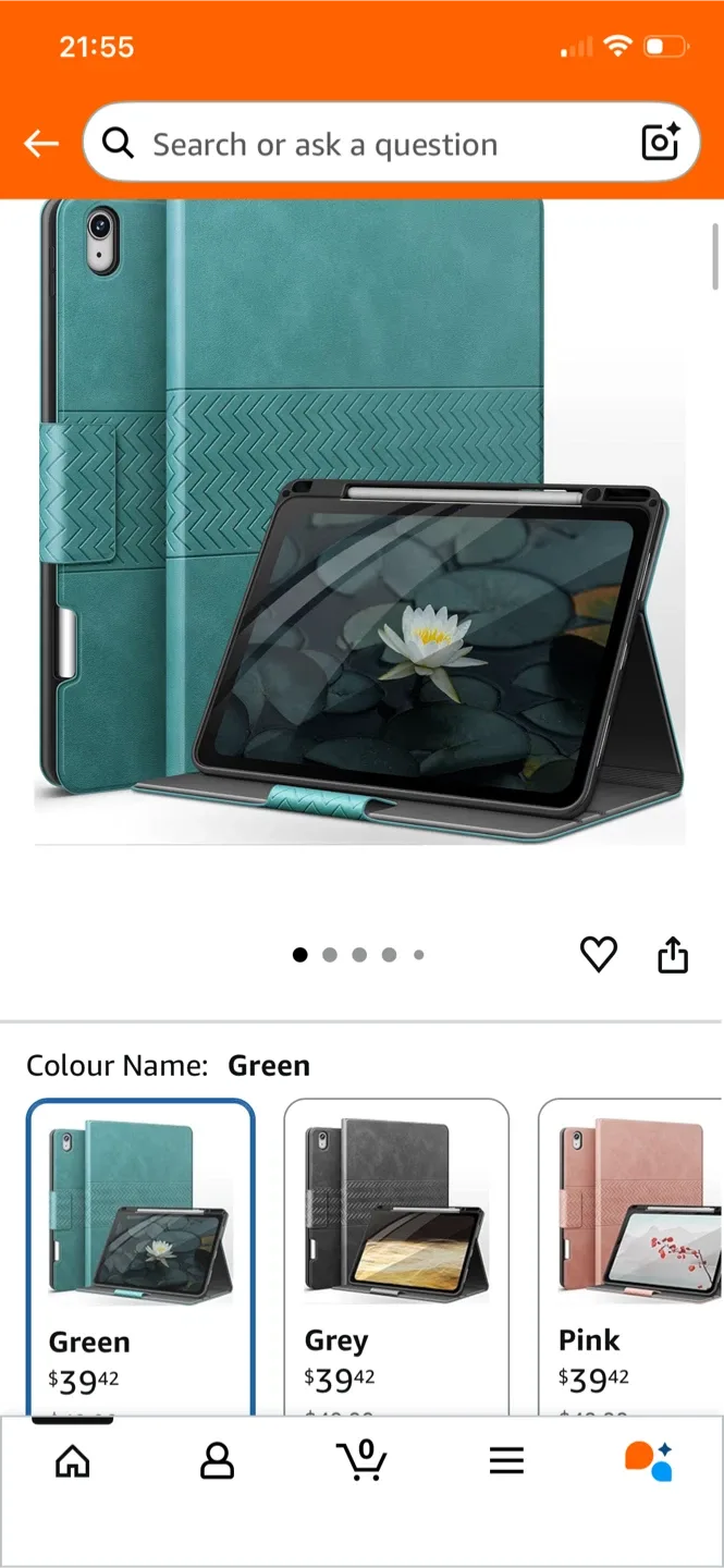 iPad Case 13 inch - Green