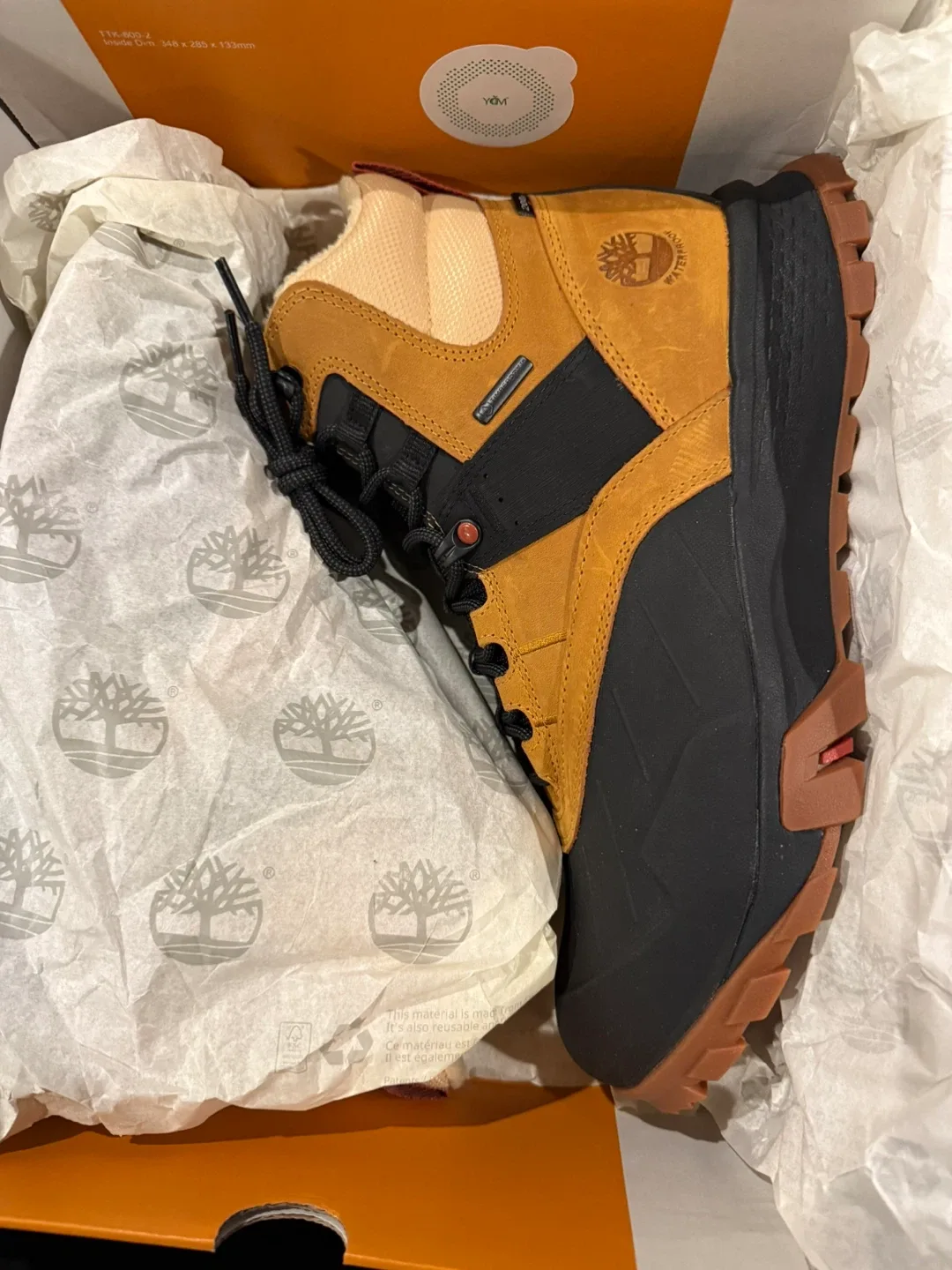 Timberland Waterproof Boots - Black & Tan