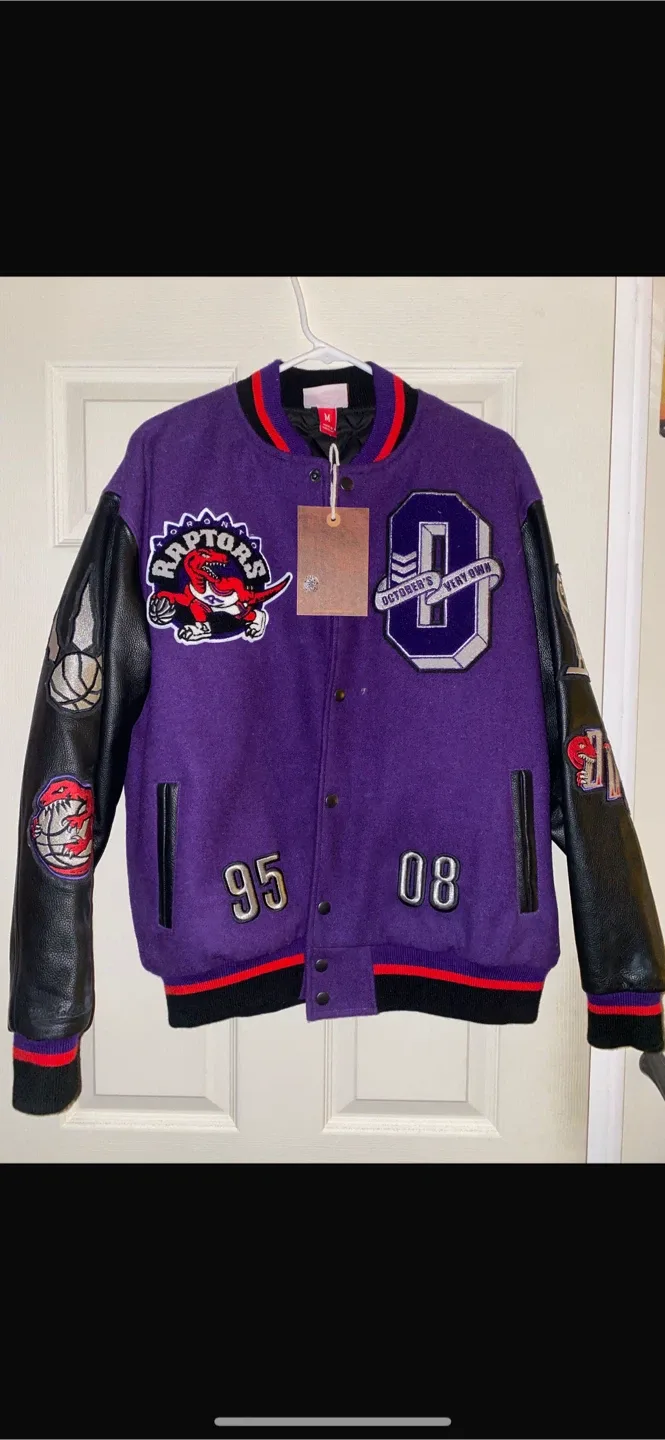 Mitchell & Ness Raptors Varsity Jacket - Size M