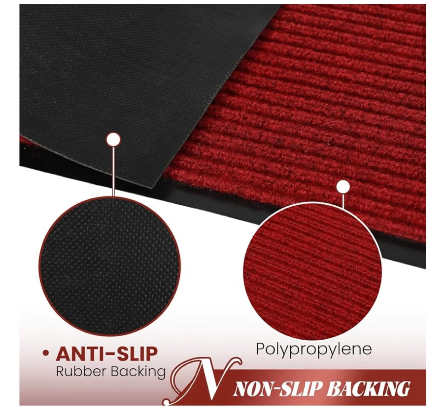Door Mat Heavy Duty Outdoor Indoor Doormat image indicator(3)