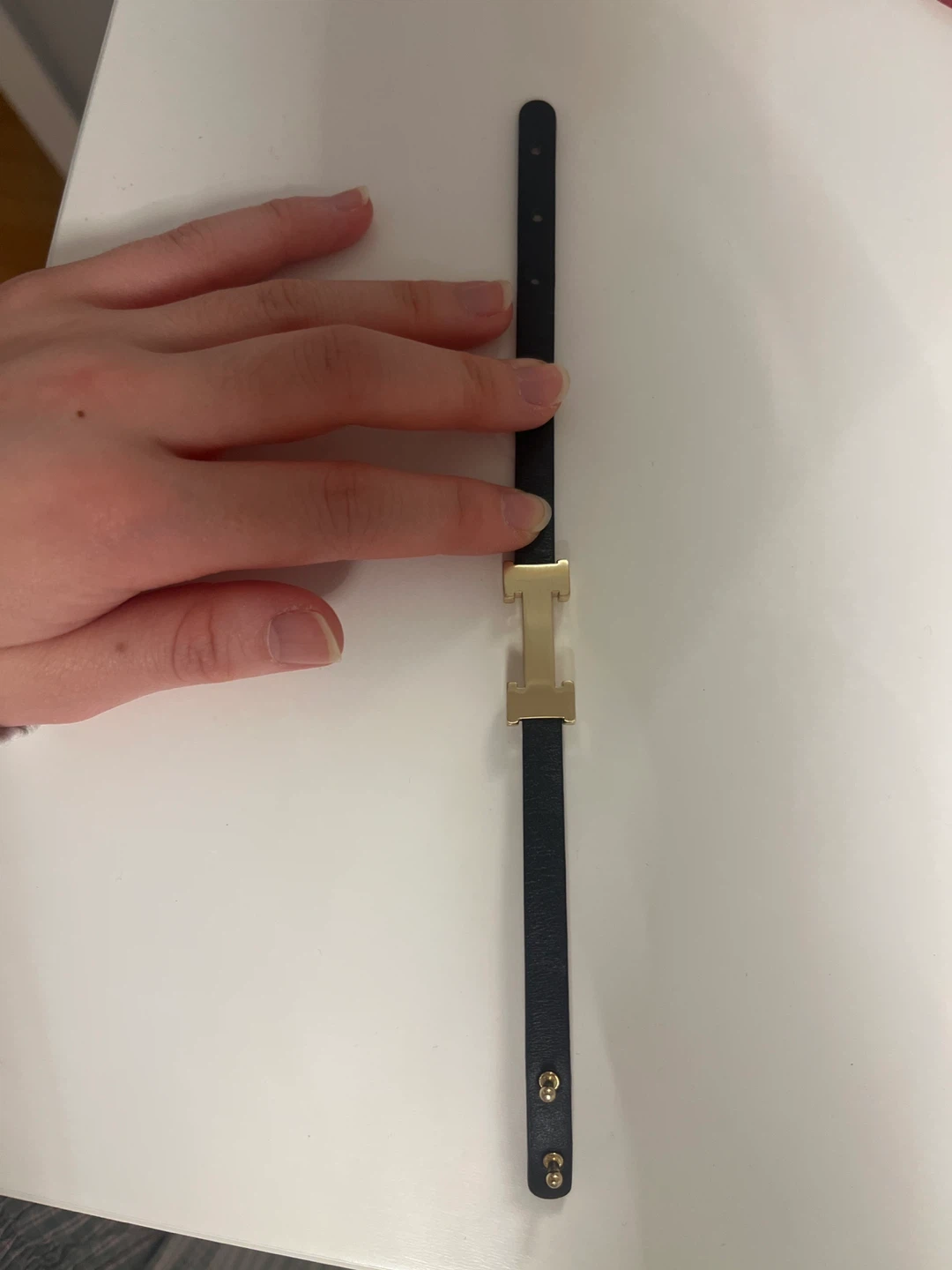 H Leather Bracelet - photo 2