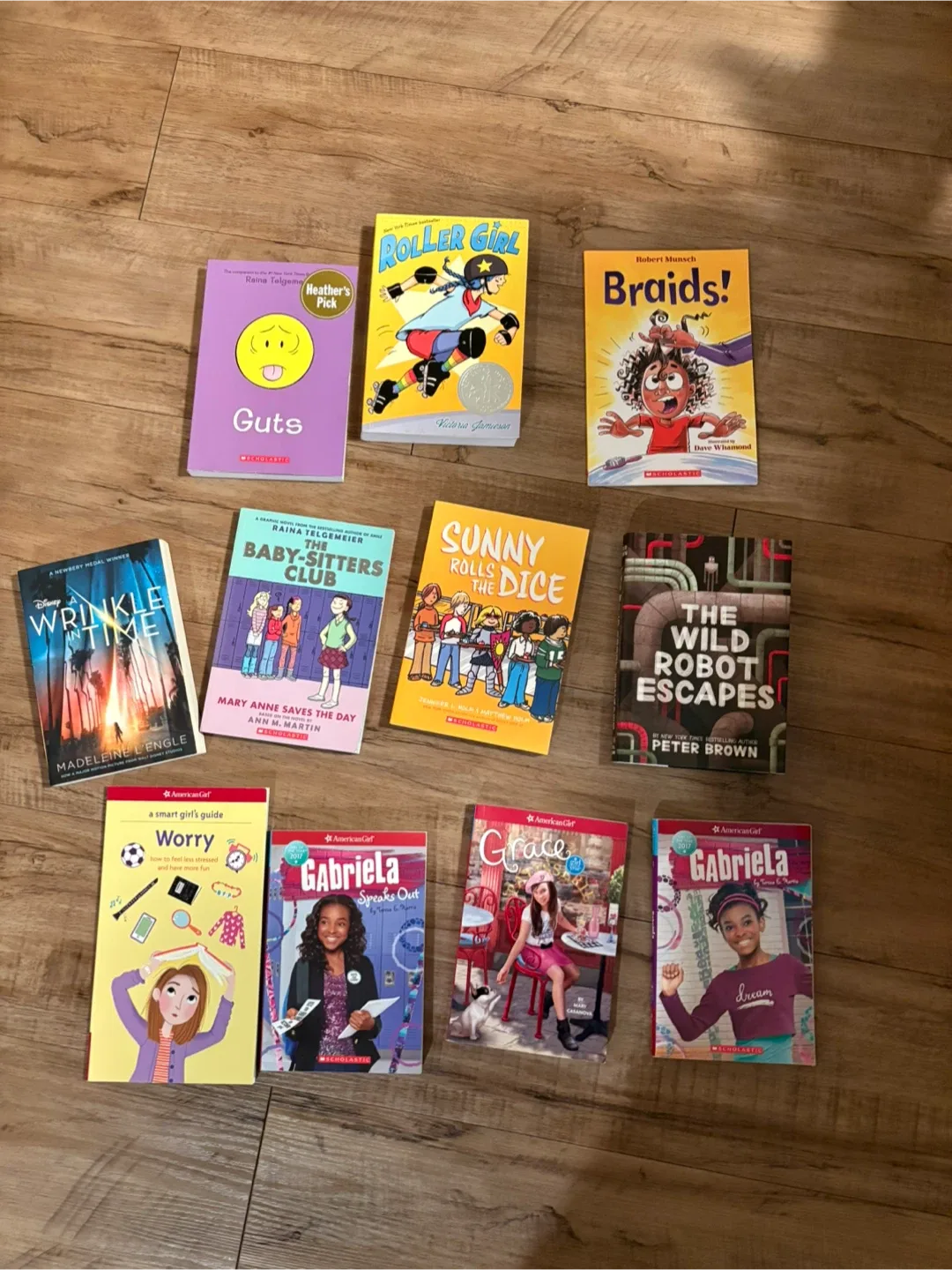 Kids' Books Lot: American Girl, Raina Telgemeier & More
