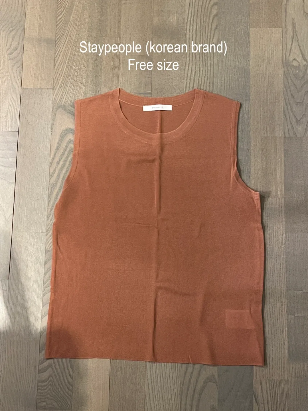 Staypeople Korean Brand Top - Free Size #Cleanout