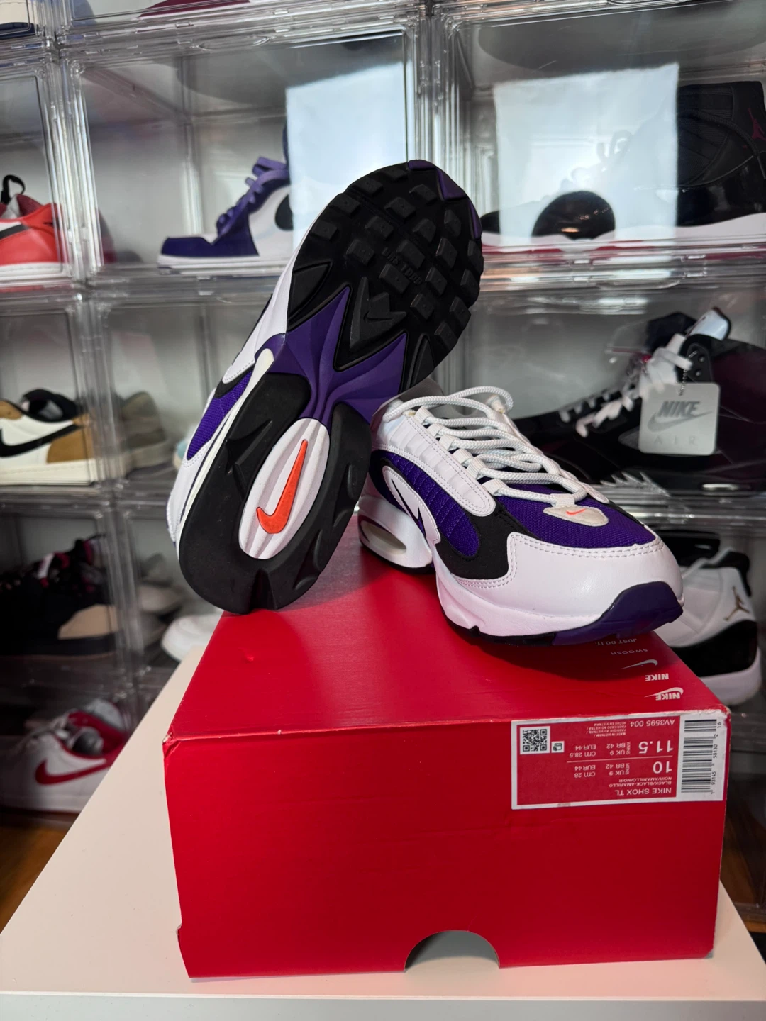 2019 Nike Air Max Triax 96 Retro 'Purple' - photo 5