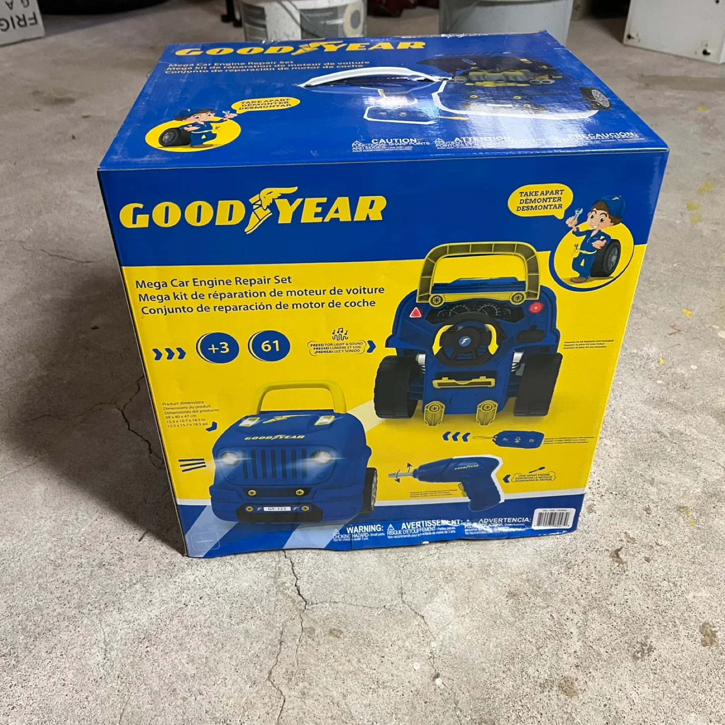 Goodyear Mega Car Engine Repair Set – Brand New image indicator(4)