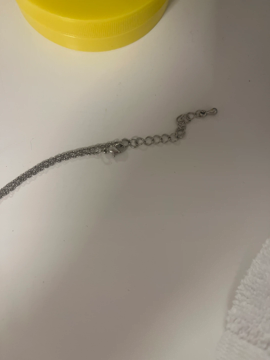 Paw Print Silver Necklace - photo 2