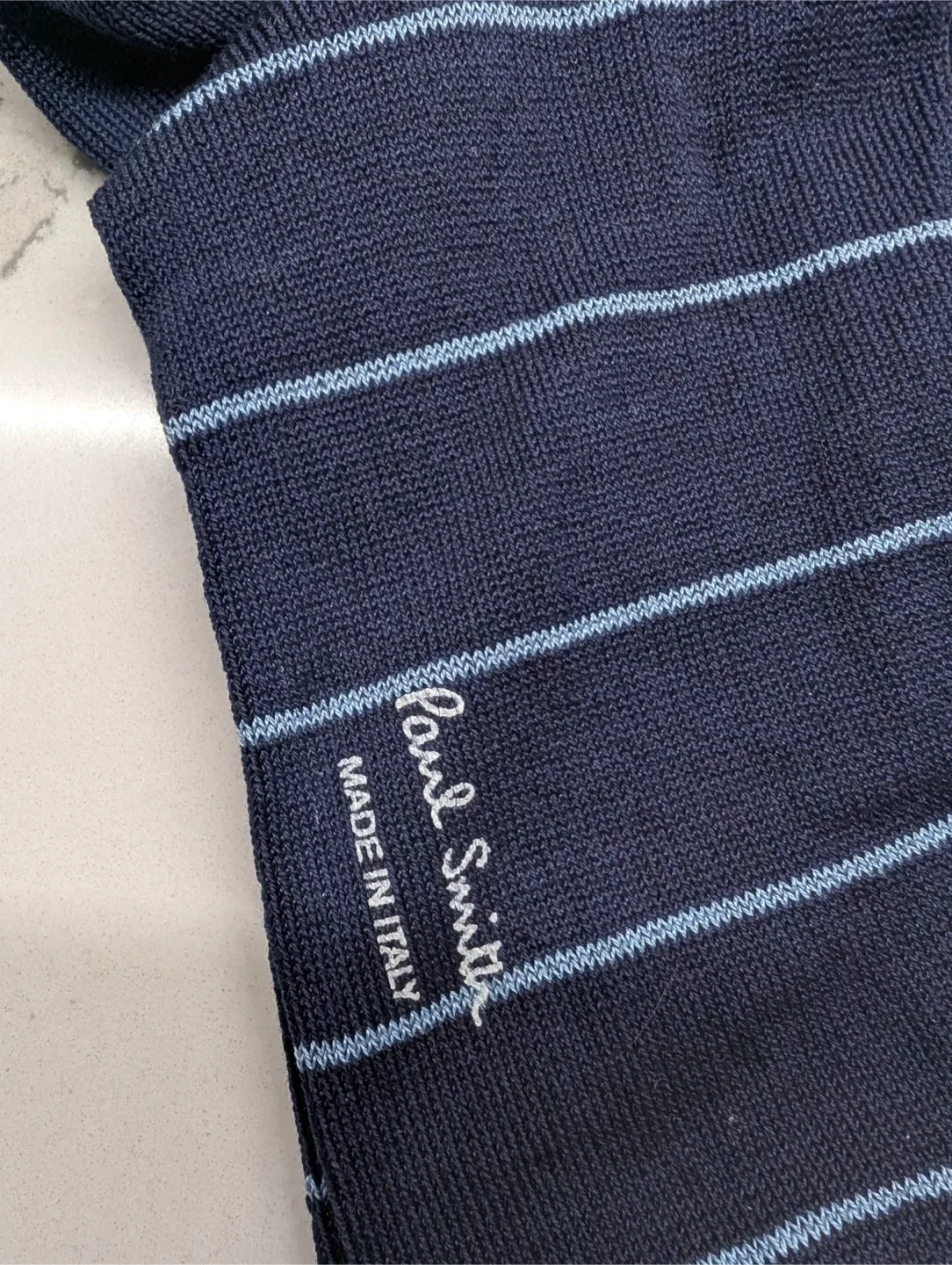 Paul Smith Striped Socks - Navy Blue image indicator(2)