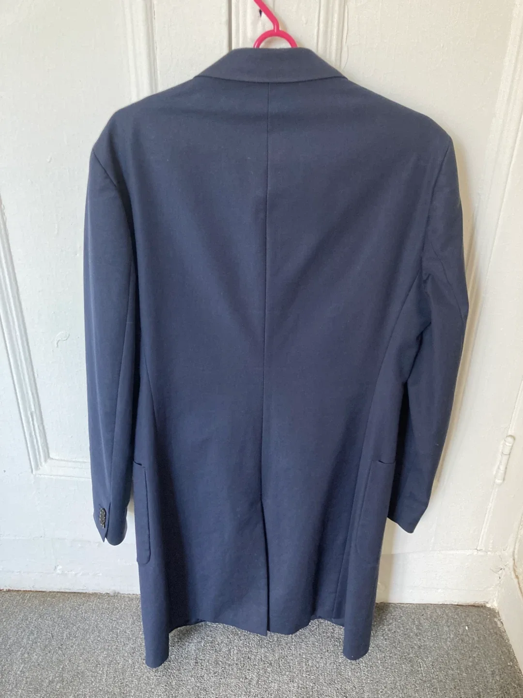 Michael Kors Navy Blue Coat #Cleanout image indicator(2)