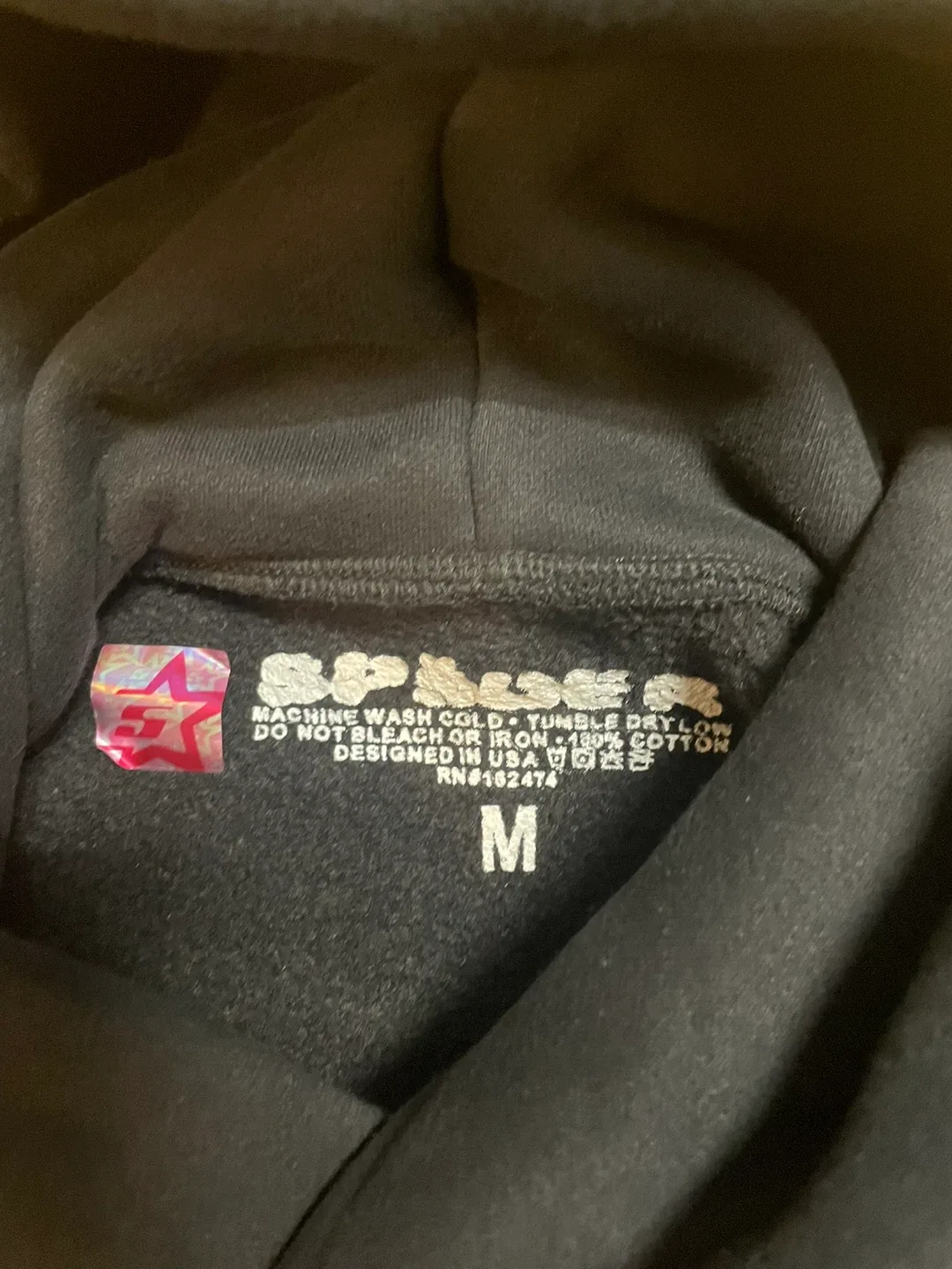 Sp5der rhinestone - Size M image indicator(3)