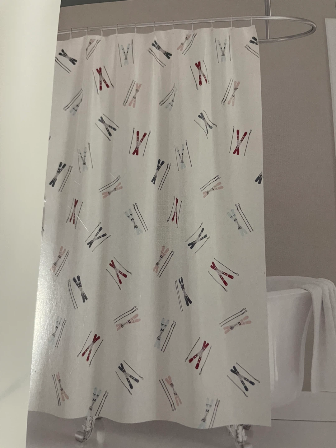 Holiday Time PEVA Shower Curtain (New) - photo 3