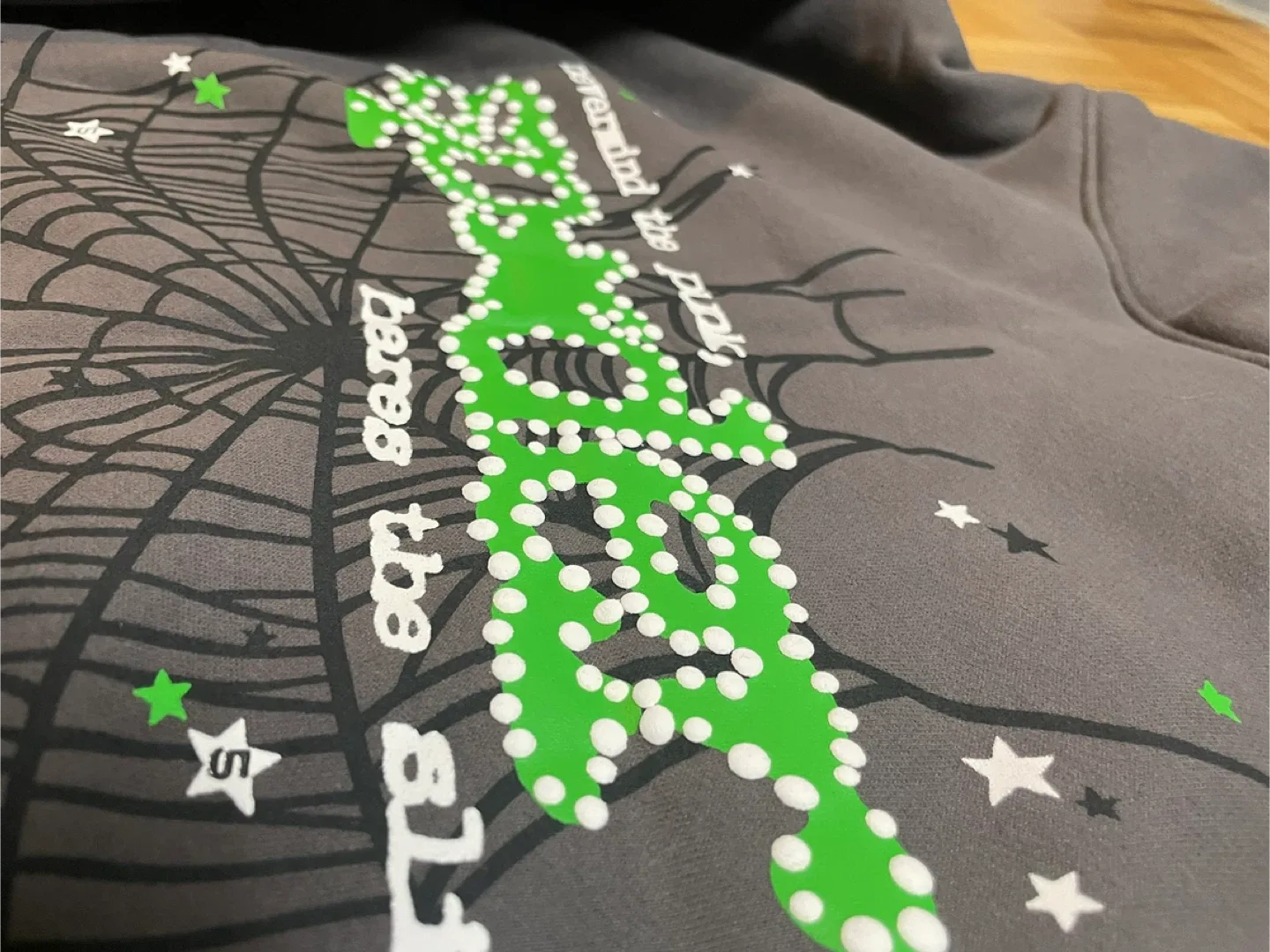 Sp5der Hoodie grey v2 *New color way* image indicator(2)