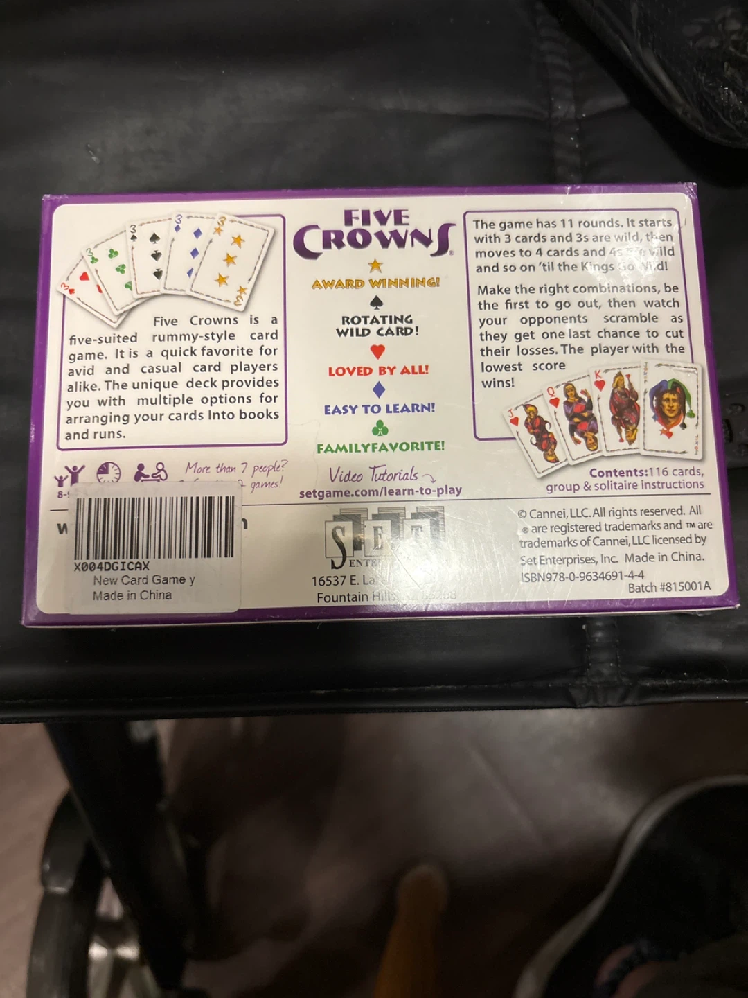 Five Crowns Rummy-Style Card Game - photo 4