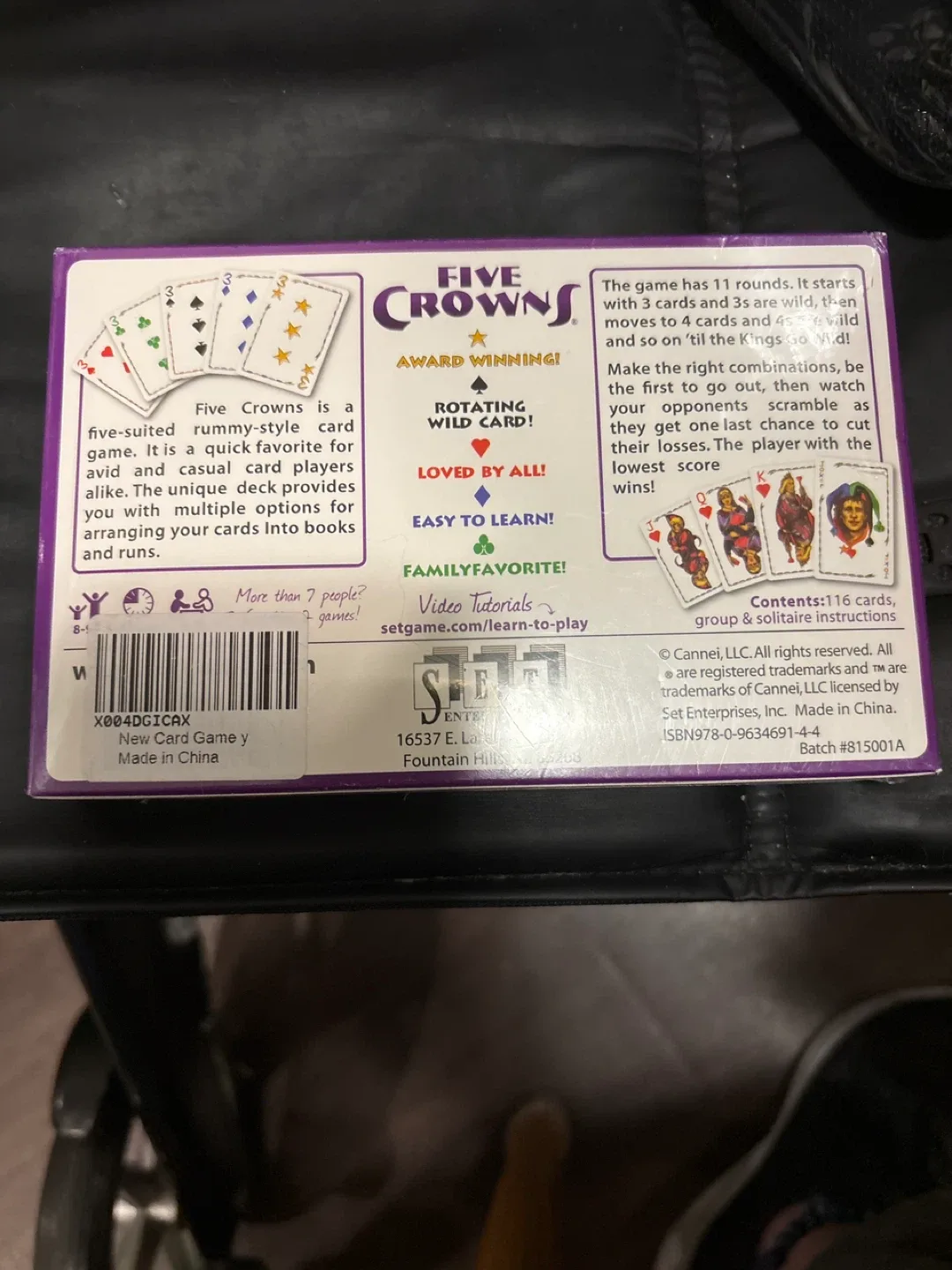 Five Crowns Rummy-Style Card Game image indicator(4)