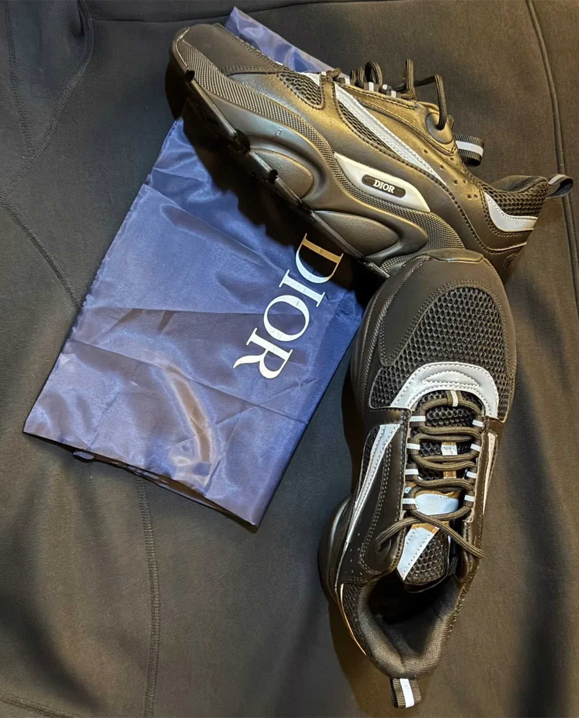 Dior B22 Black Sneakers