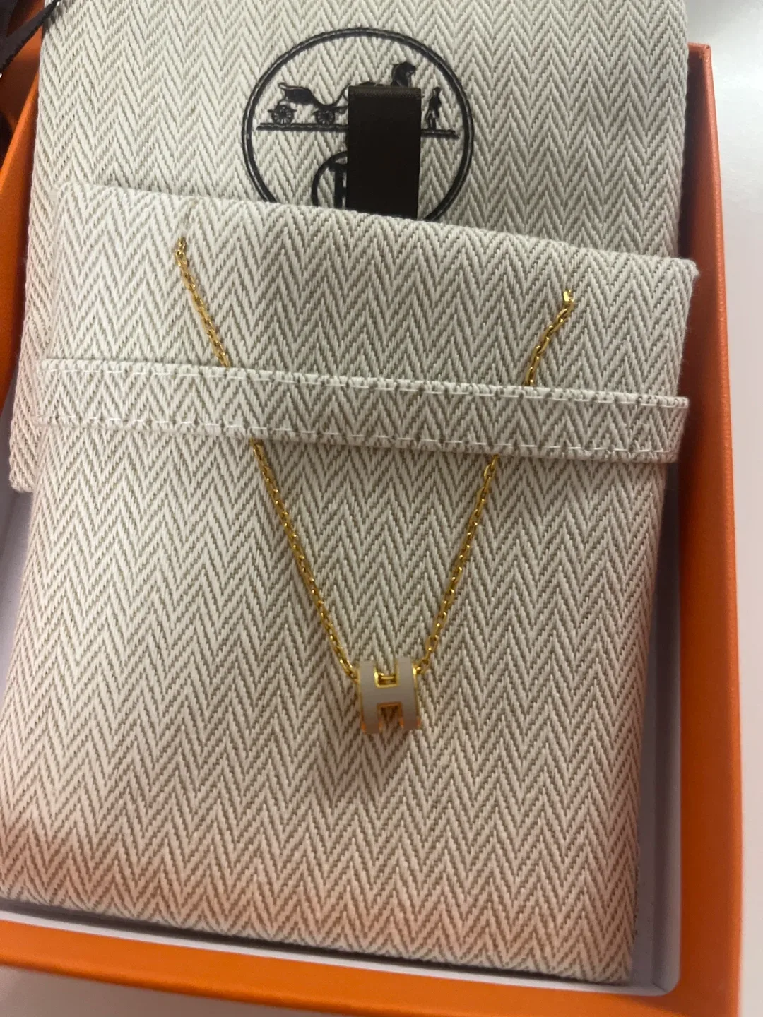 Hermès Pop H Necklace - Gold image indicator(2)