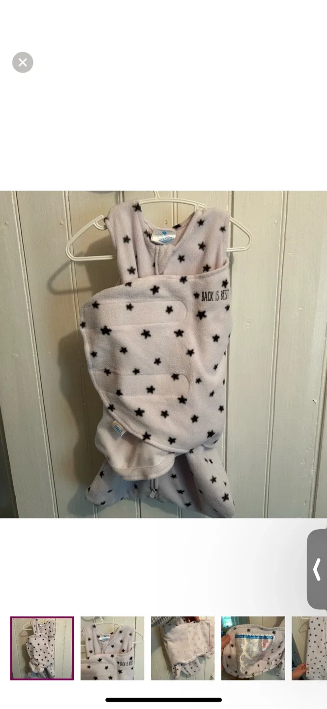 Halo Sleepsack Swaddle - Stars Pattern