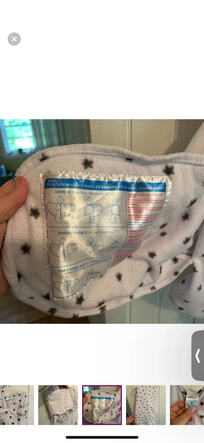 Halo Sleepsack Swaddle - Stars Pattern image indicator(4)