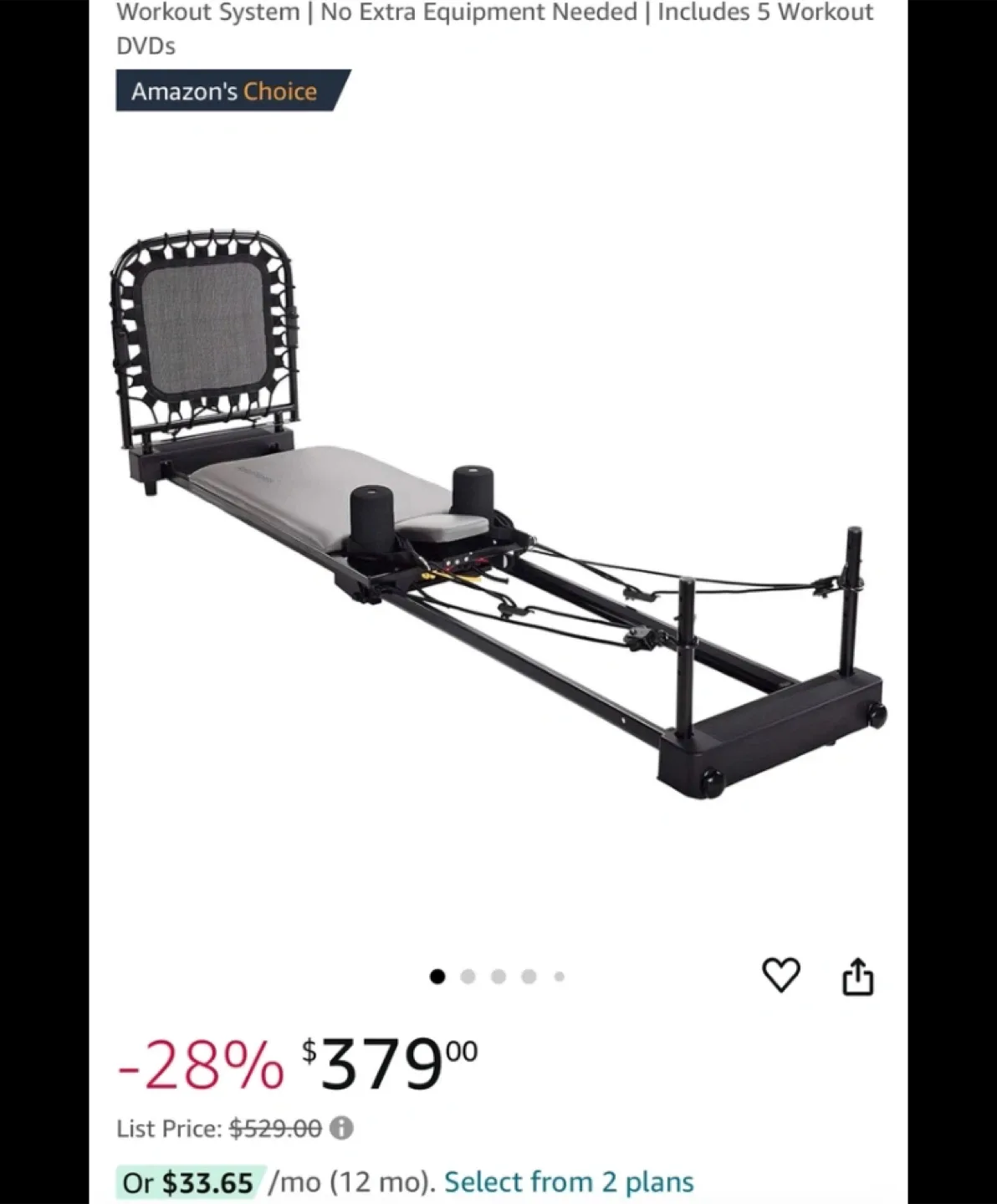 Home Pilates Workout System #Cleanout