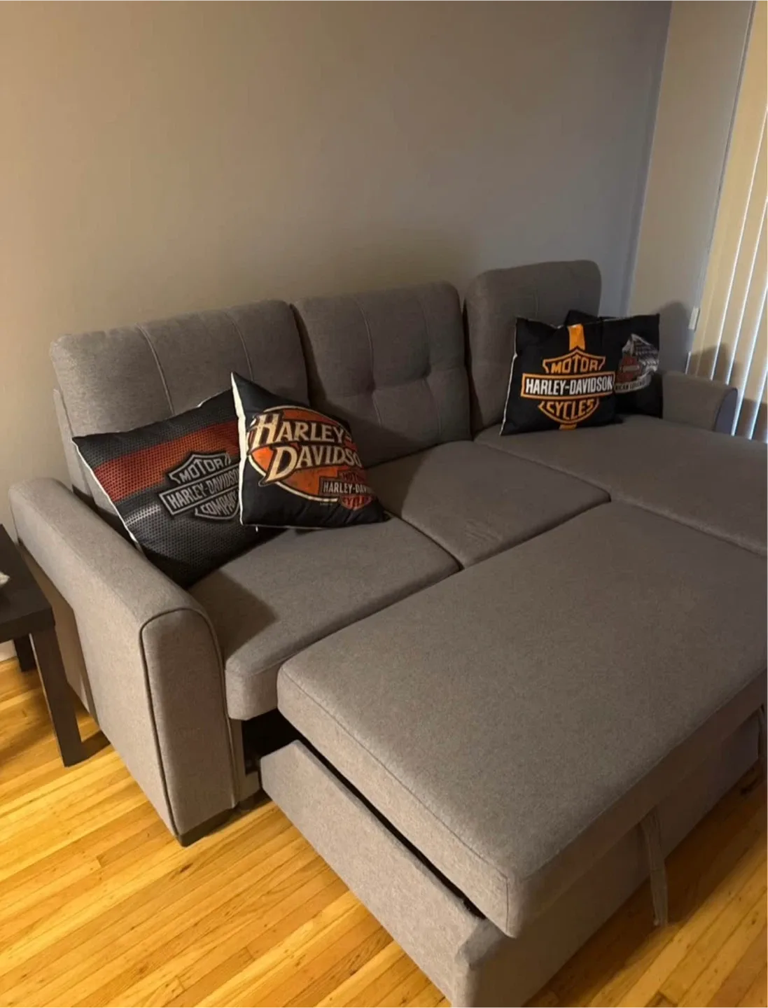 Carter Sleeper Sectional w/ Storage Chaise – Like New image indicator(3)