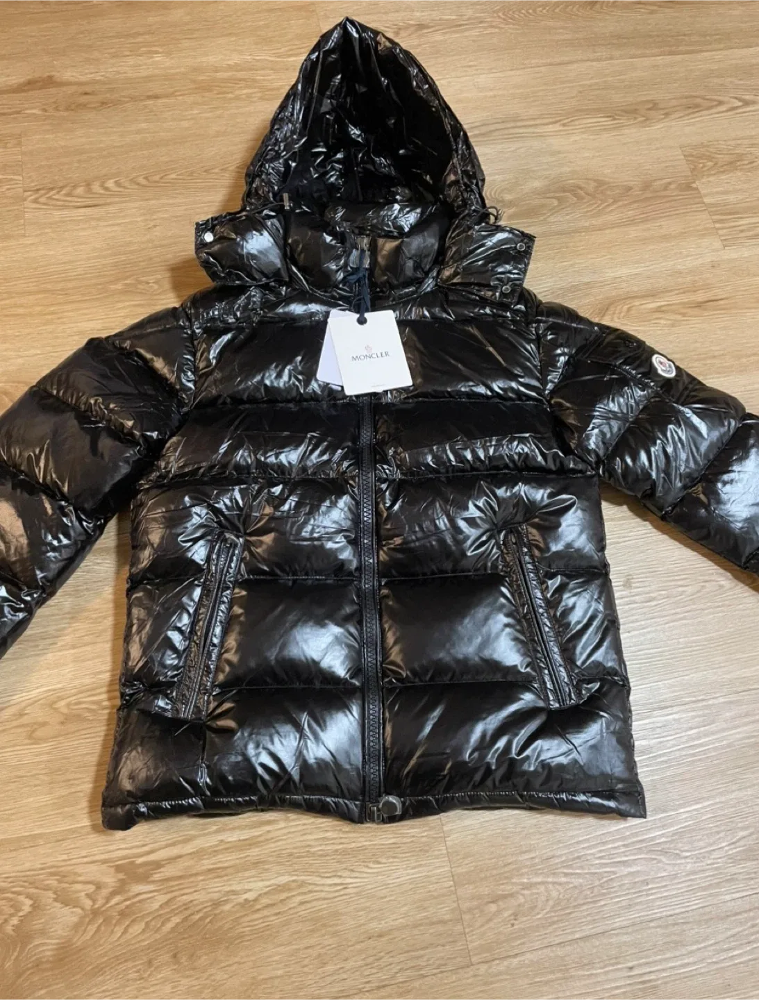 Moncler Black Puffer Jacket