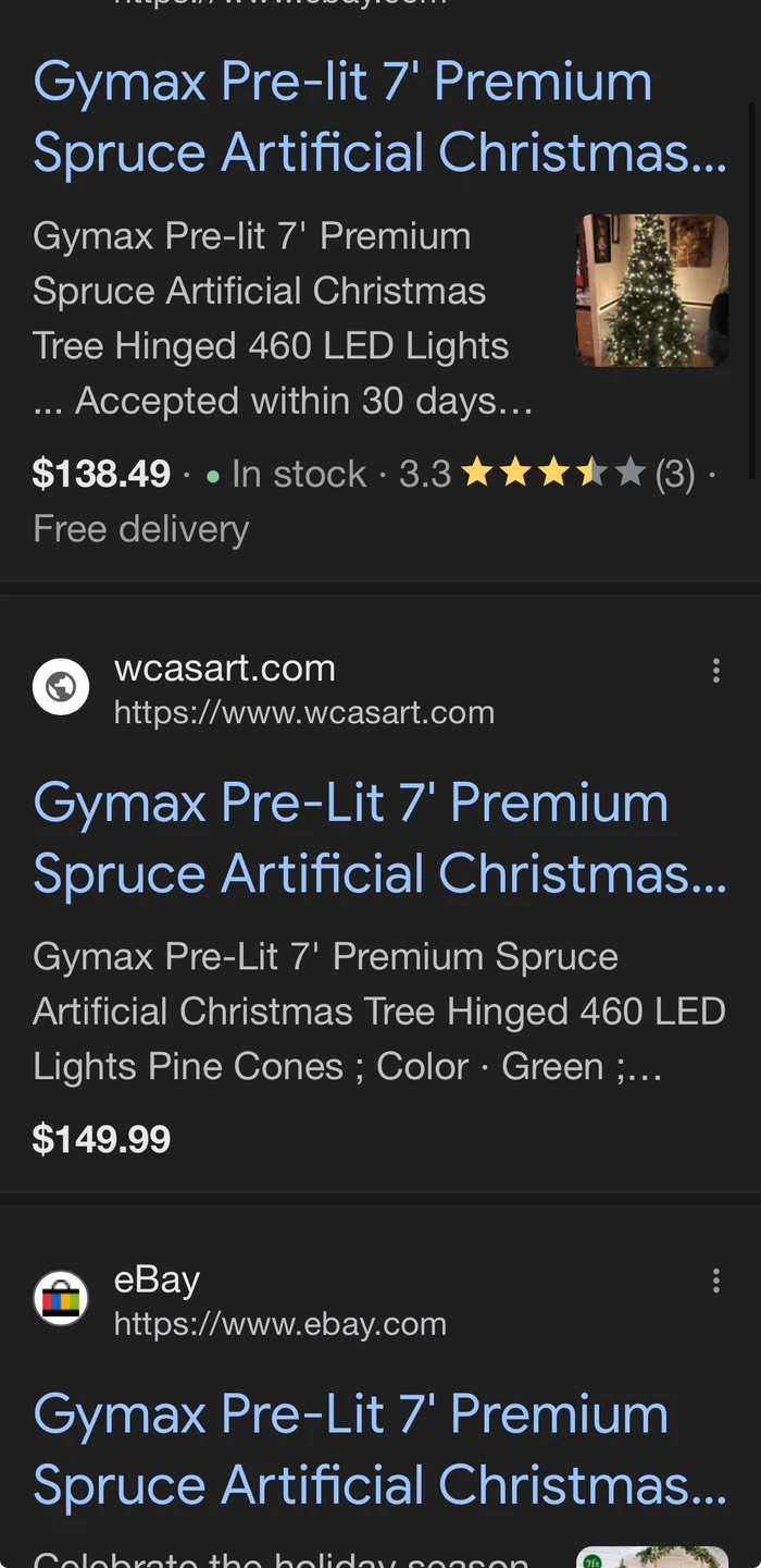 Gymax Pre-lit 7' Premium Spruce Artificial Christmas Tree - photo 4
