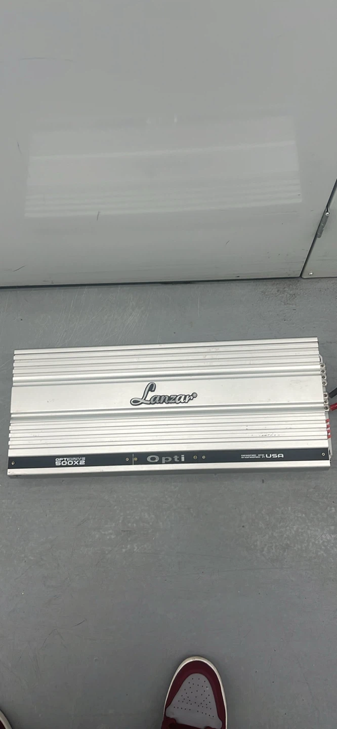 Lanzar Optidrive 500X2 Amplifier