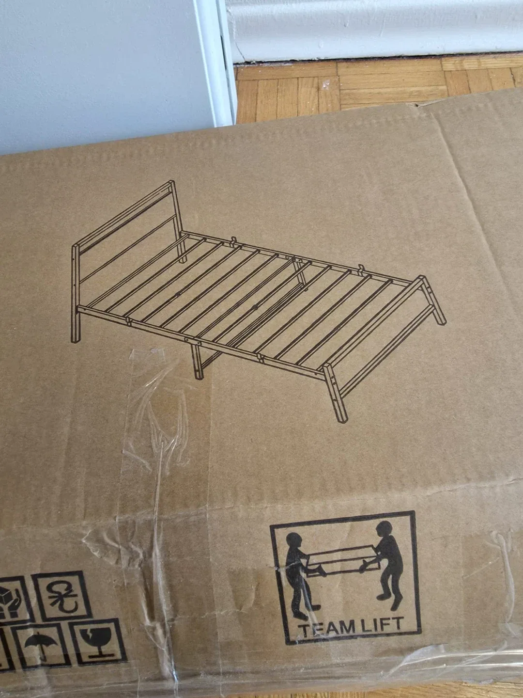 Metal Twin Bed Frame - Black image indicator(6)