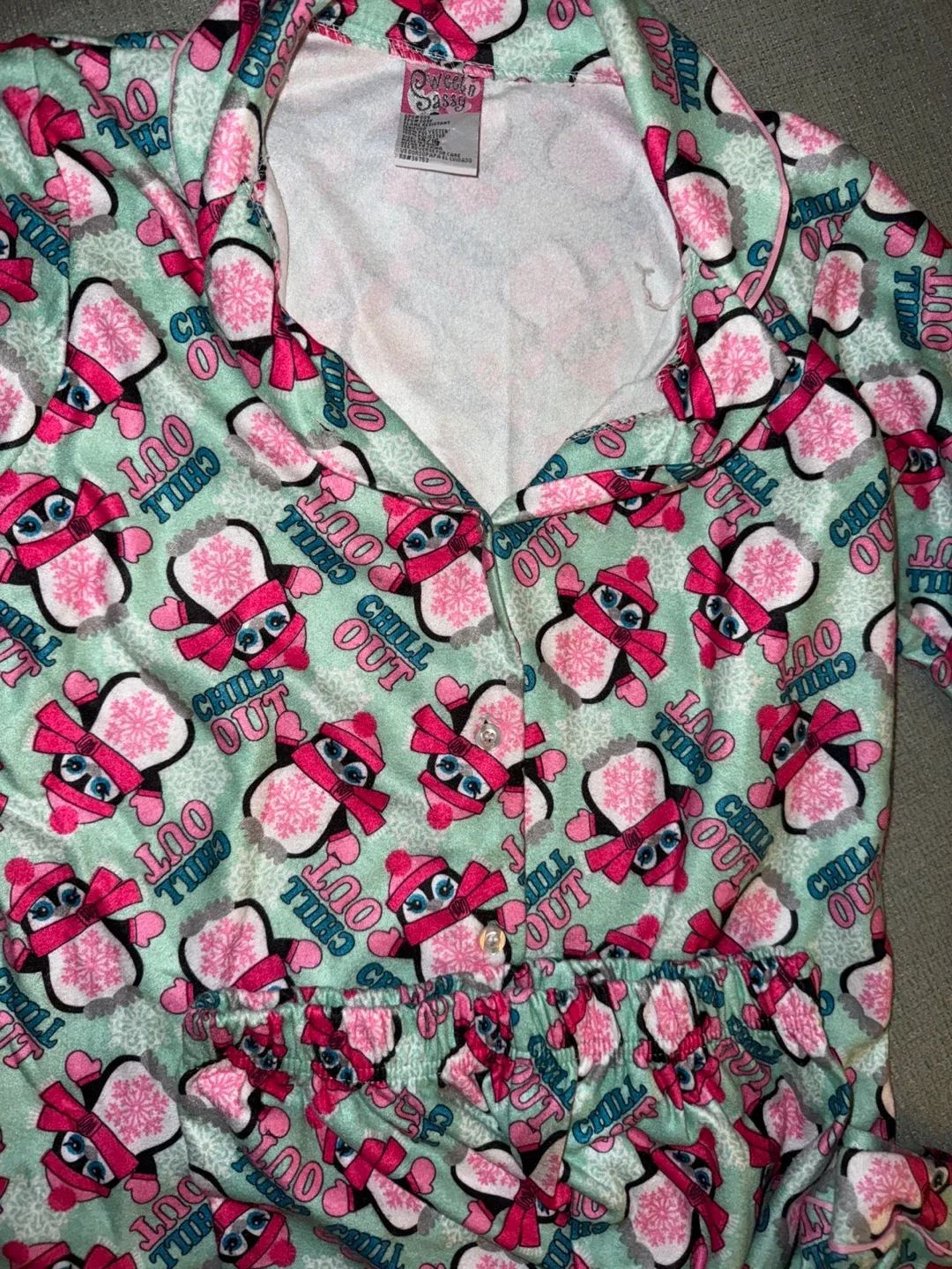 #Cleanout Sweet n Sassy Pajama Set - Size 14/16 image indicator(4)