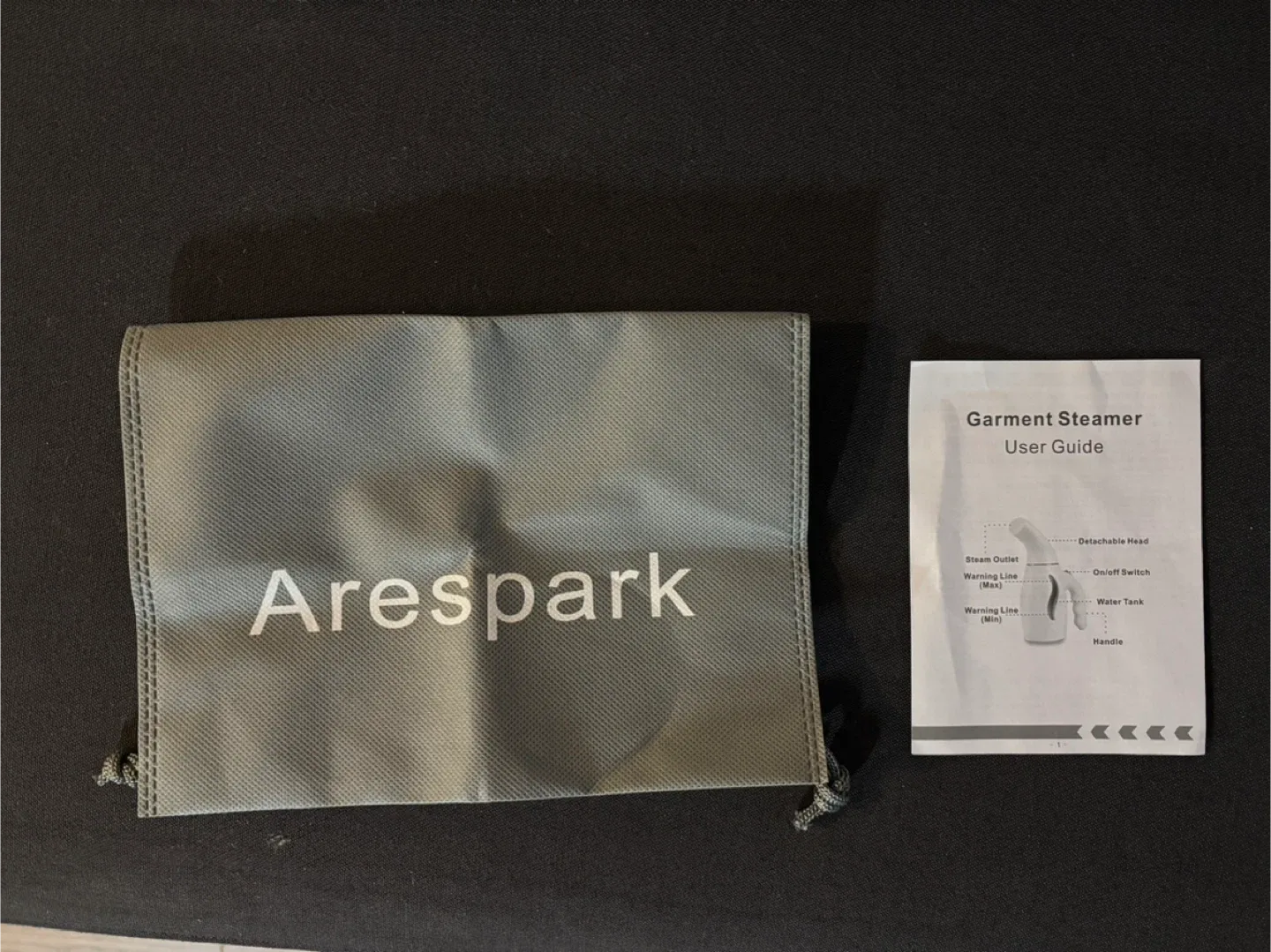 Arespark Handheld Garment Steamer in Box #Cleanout image indicator(4)