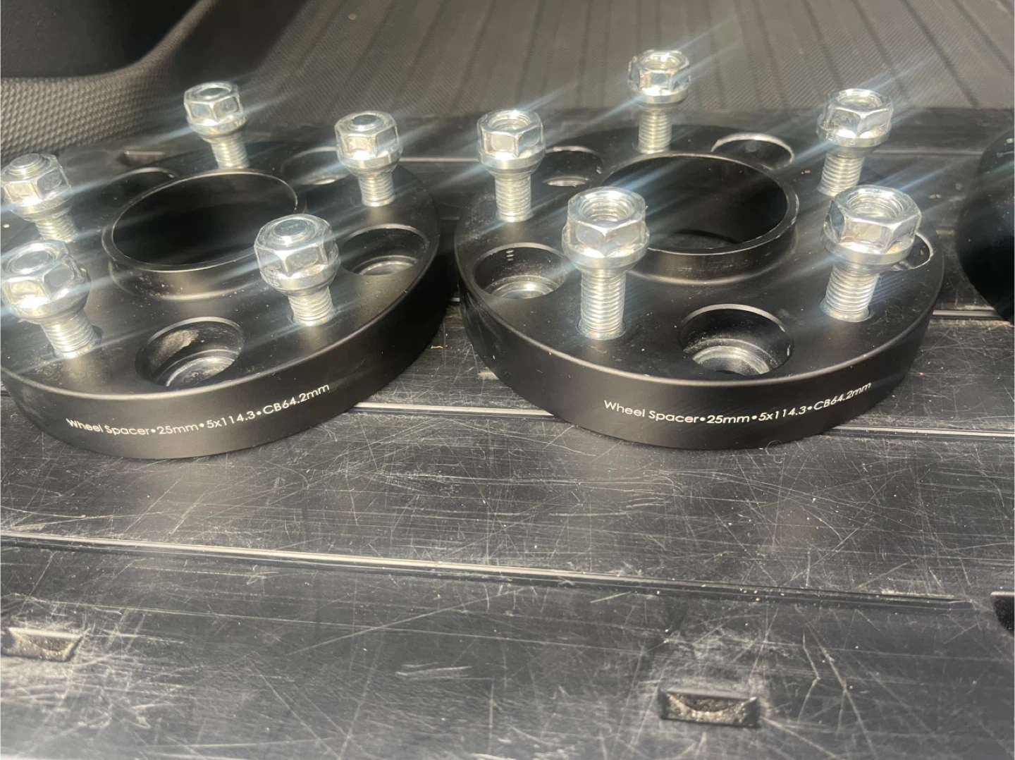 Wheel Spacers 25mm 5x114.3 CB64.2 - photo 3