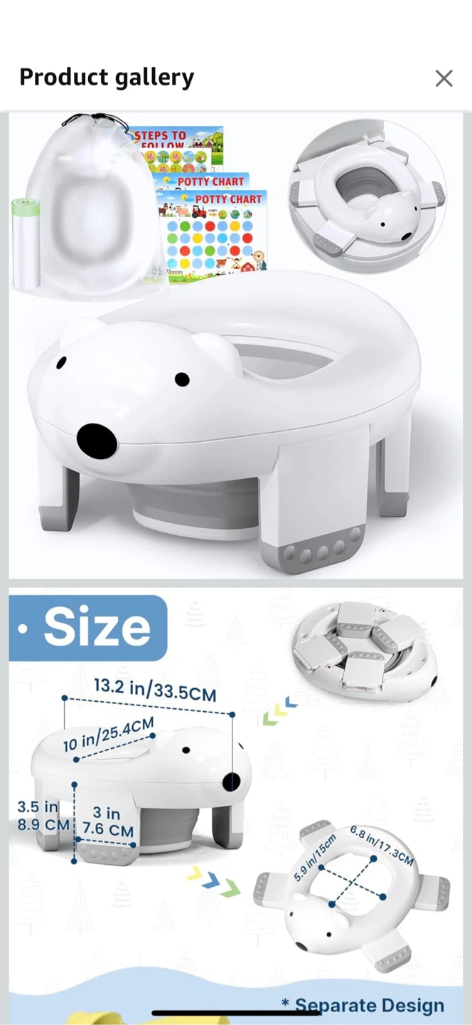 Portable Potty Seat - Toddler Training