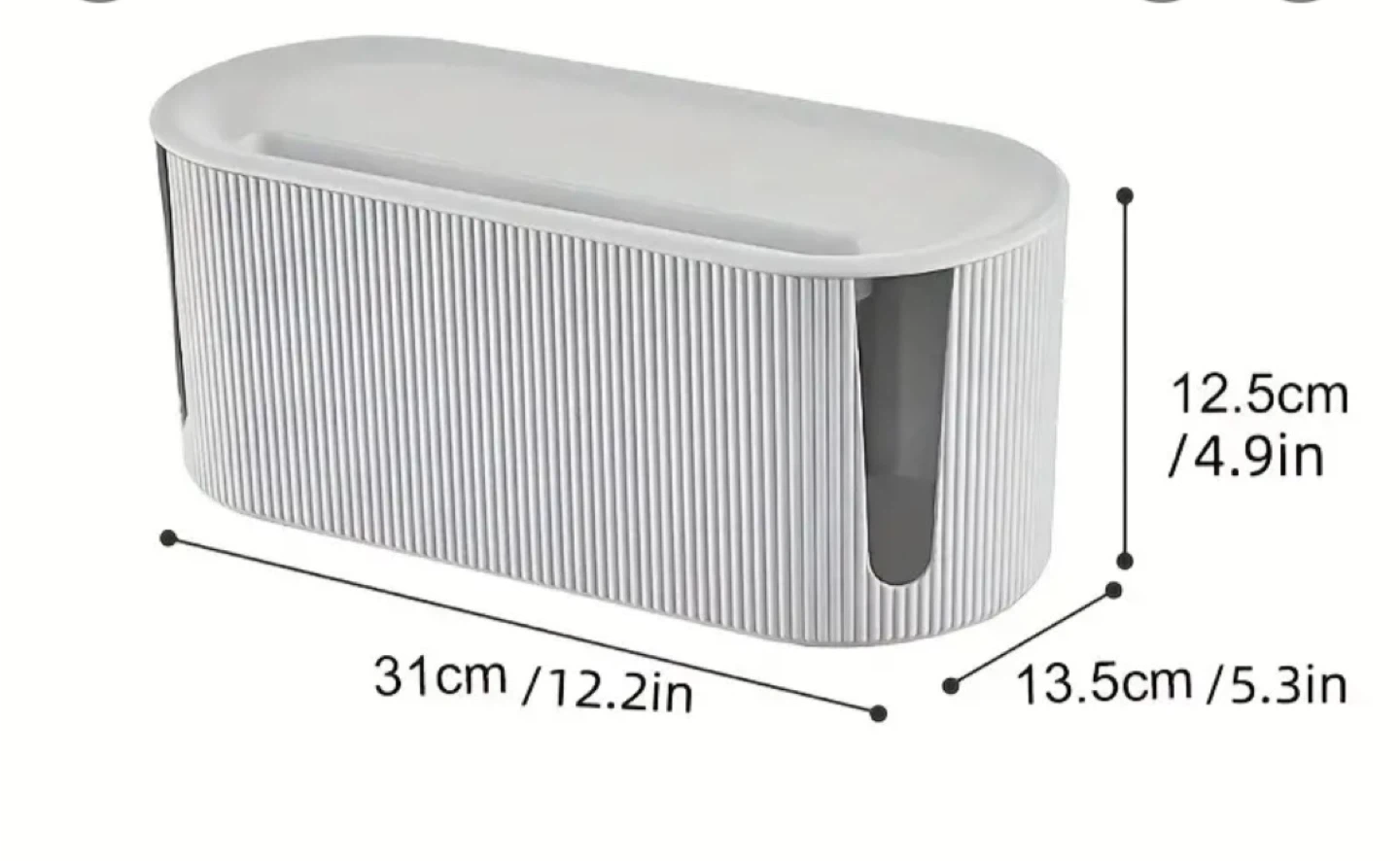 Cable Management Box Organizer #cleanout - photo 3
