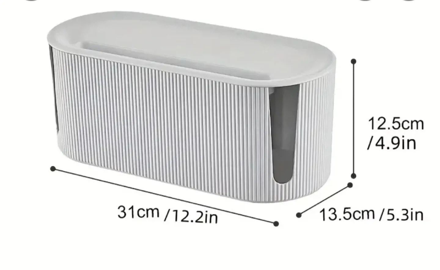 Cable Management Box Organizer #cleanout image indicator(3)