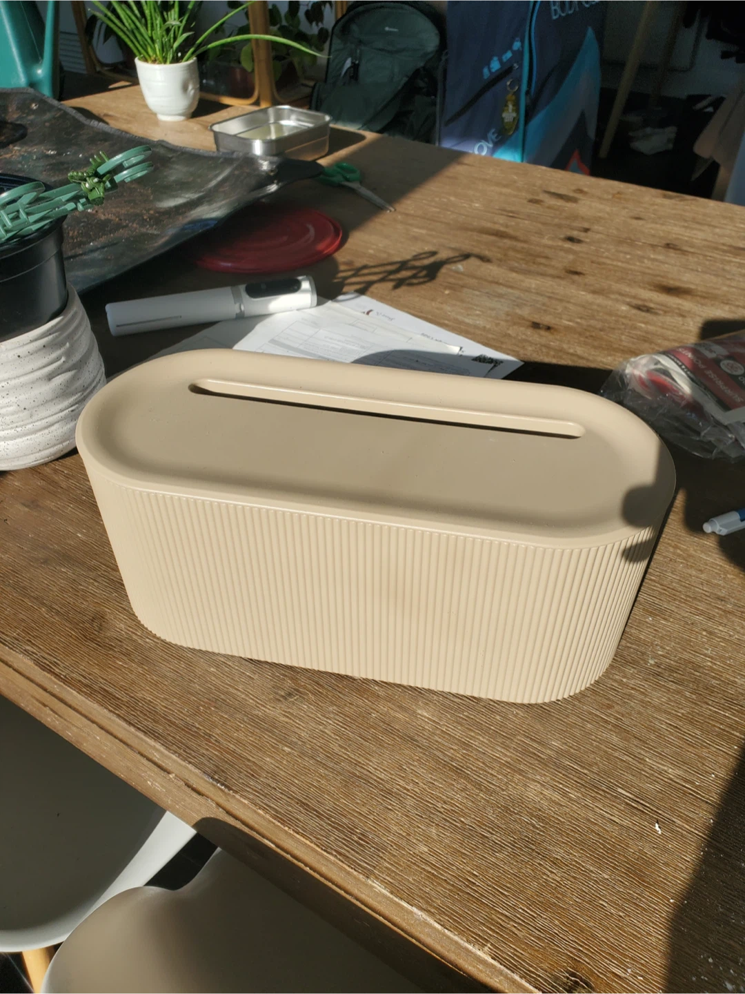 Cable Management Box Organizer #cleanout - photo 5