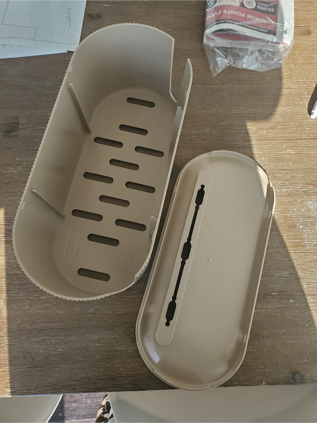 Cable Management Box Organizer #cleanout - photo 2