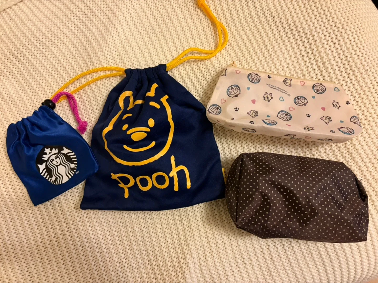 All for $5 - pouches