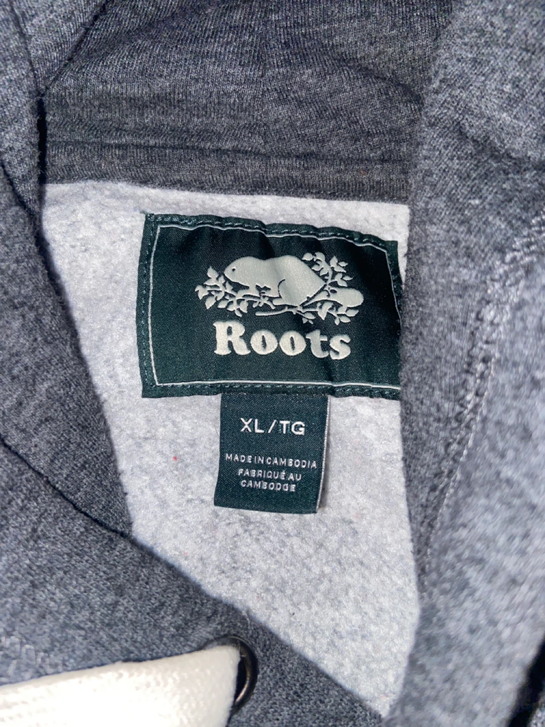 Roots Canada Grey Hoodie - XL - photo 2