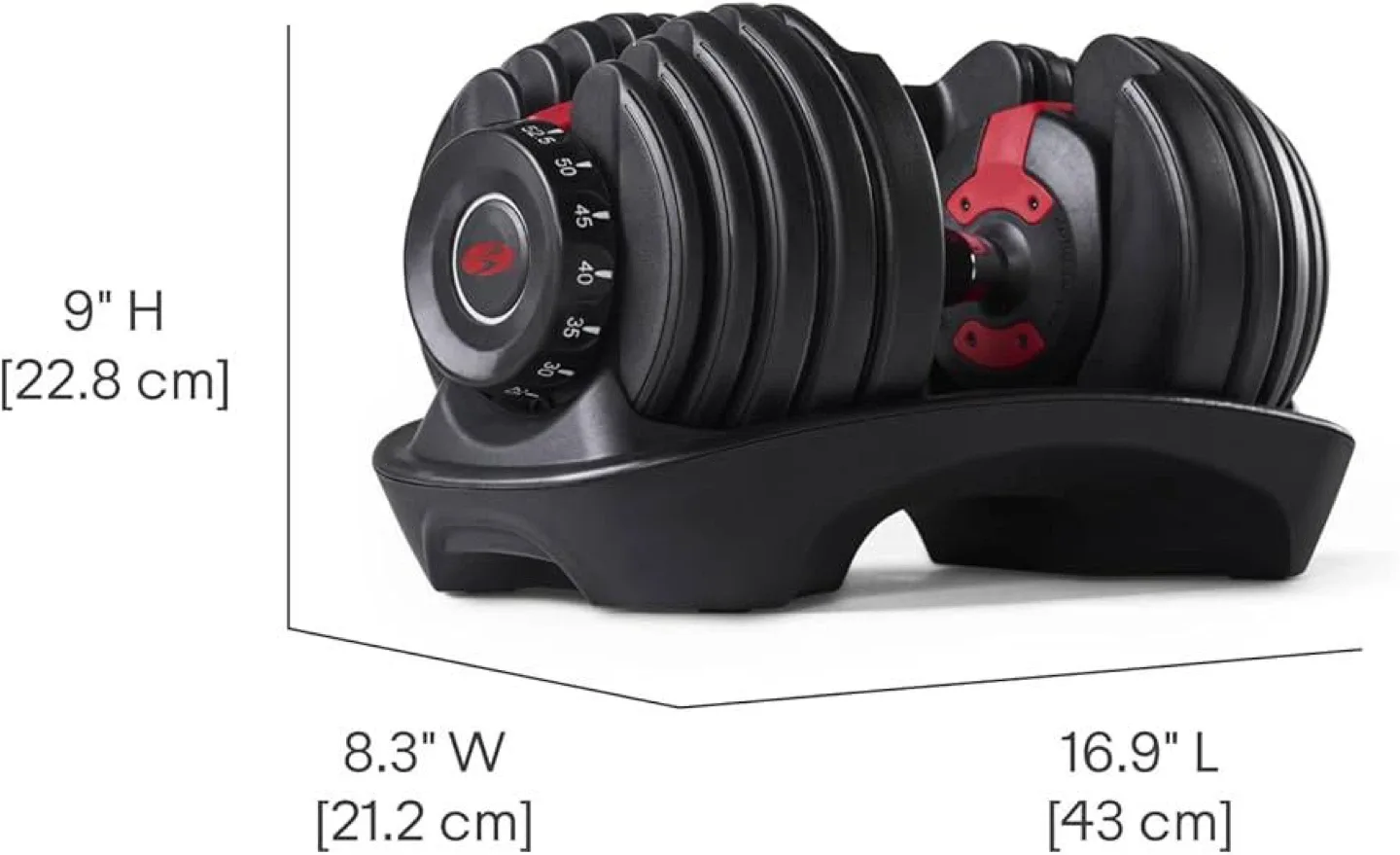 Home gym, Bowflex SelectTech 552i Adjustable Dumbbell