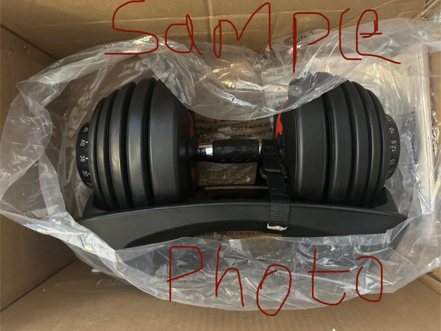 Home gym, Bowflex SelectTech 552i Adjustable Dumbbell image indicator(3)