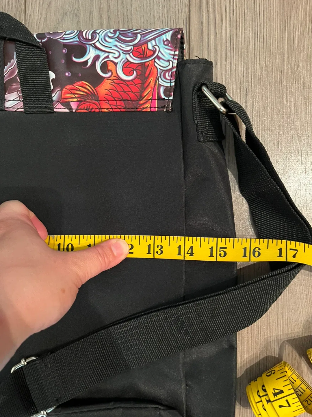 Ed Hardy Black Messenger Bag image indicator(4)