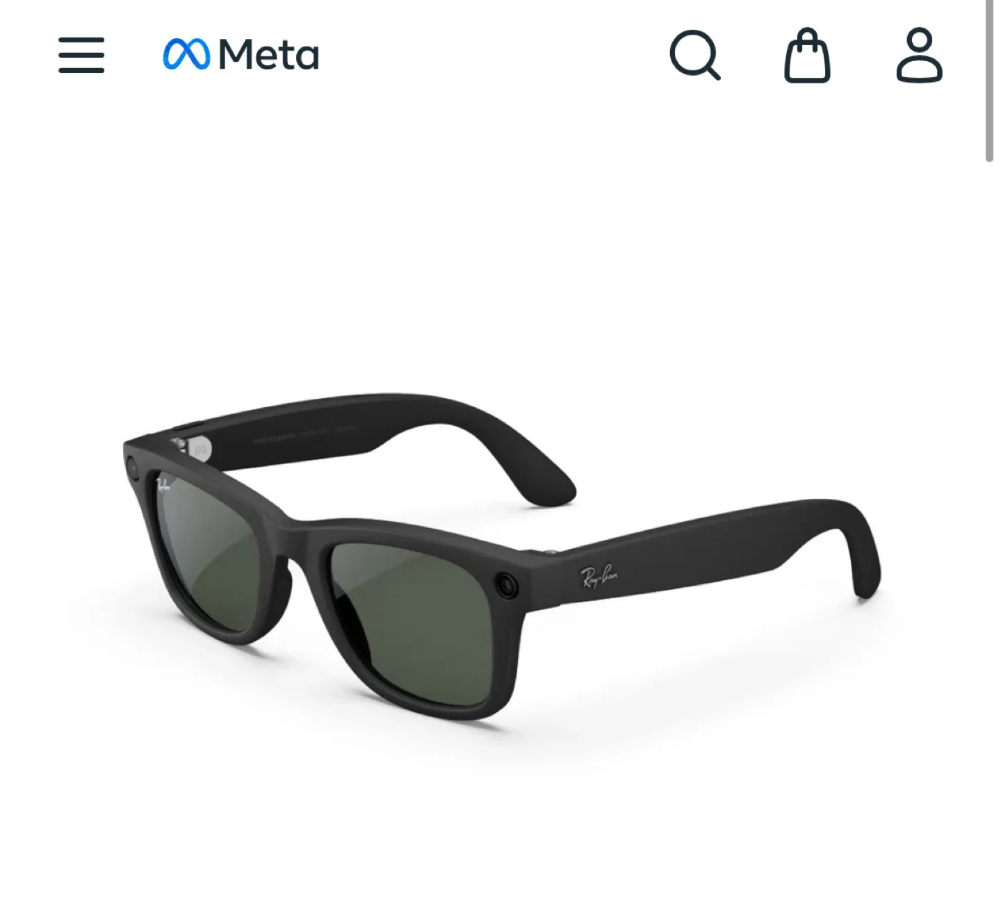 Ray-Ban Meta Smart Glasses Gen 1