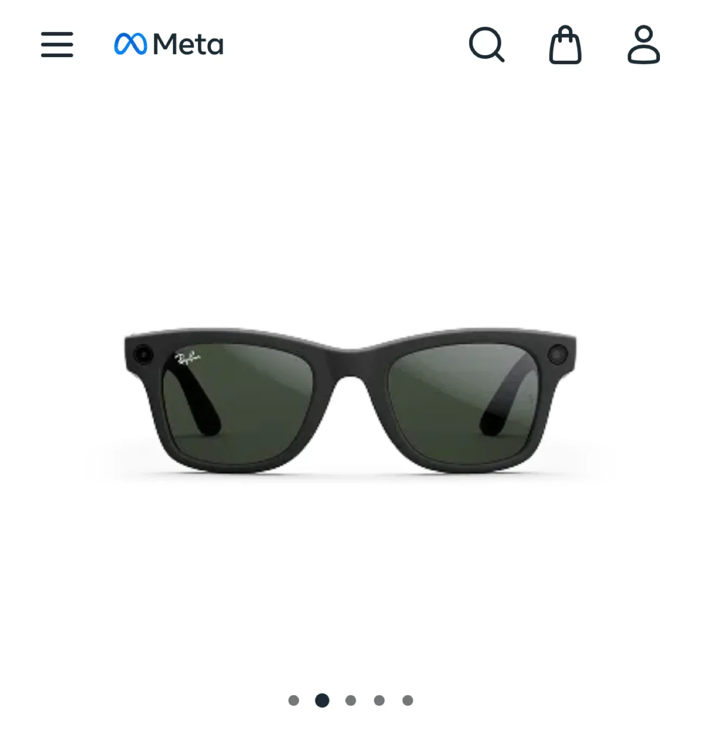 Ray-Ban Meta Smart Glasses Gen 1 image indicator(2)
