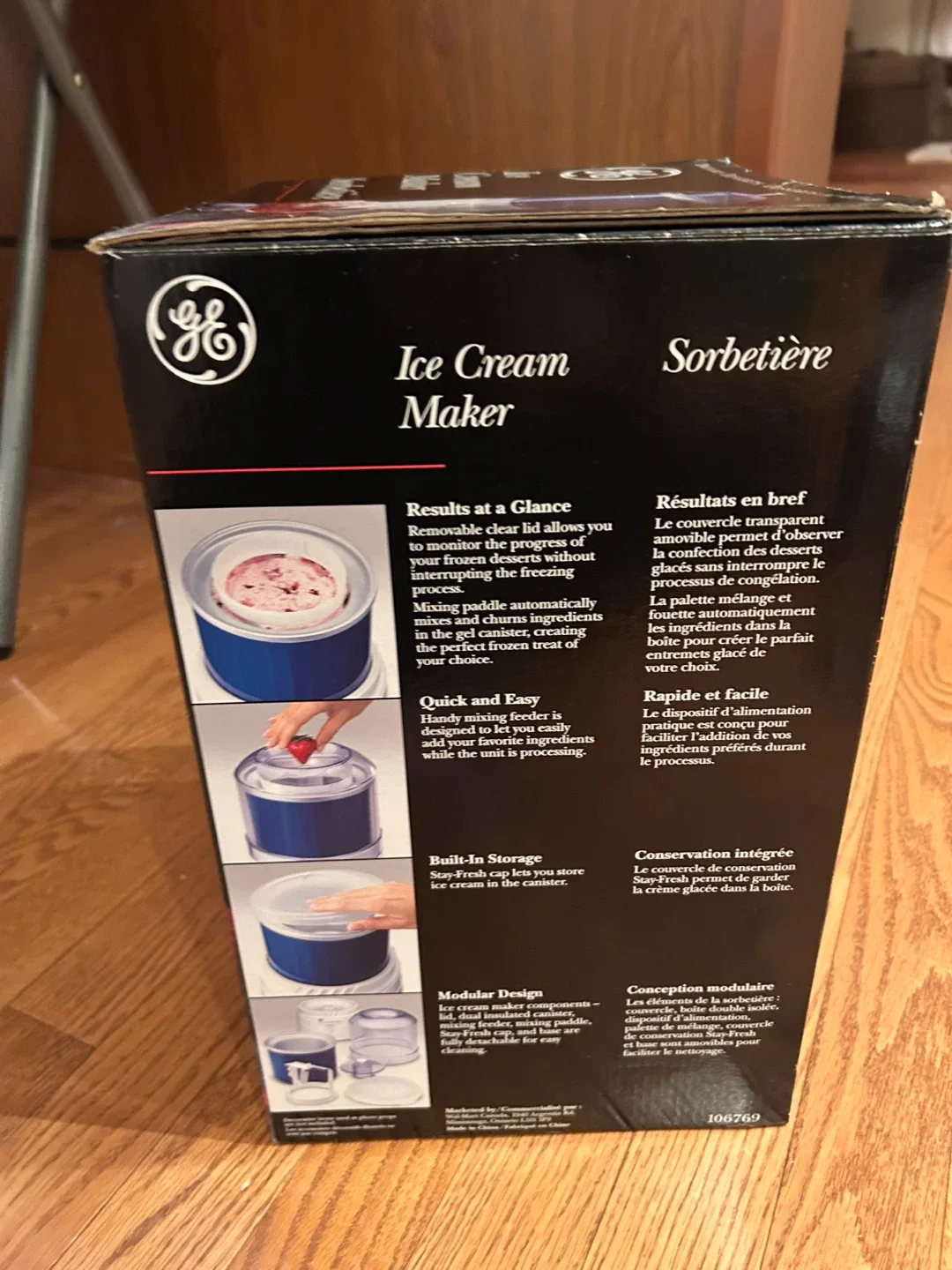 GE Ice Cream Maker - never used image indicator(2)